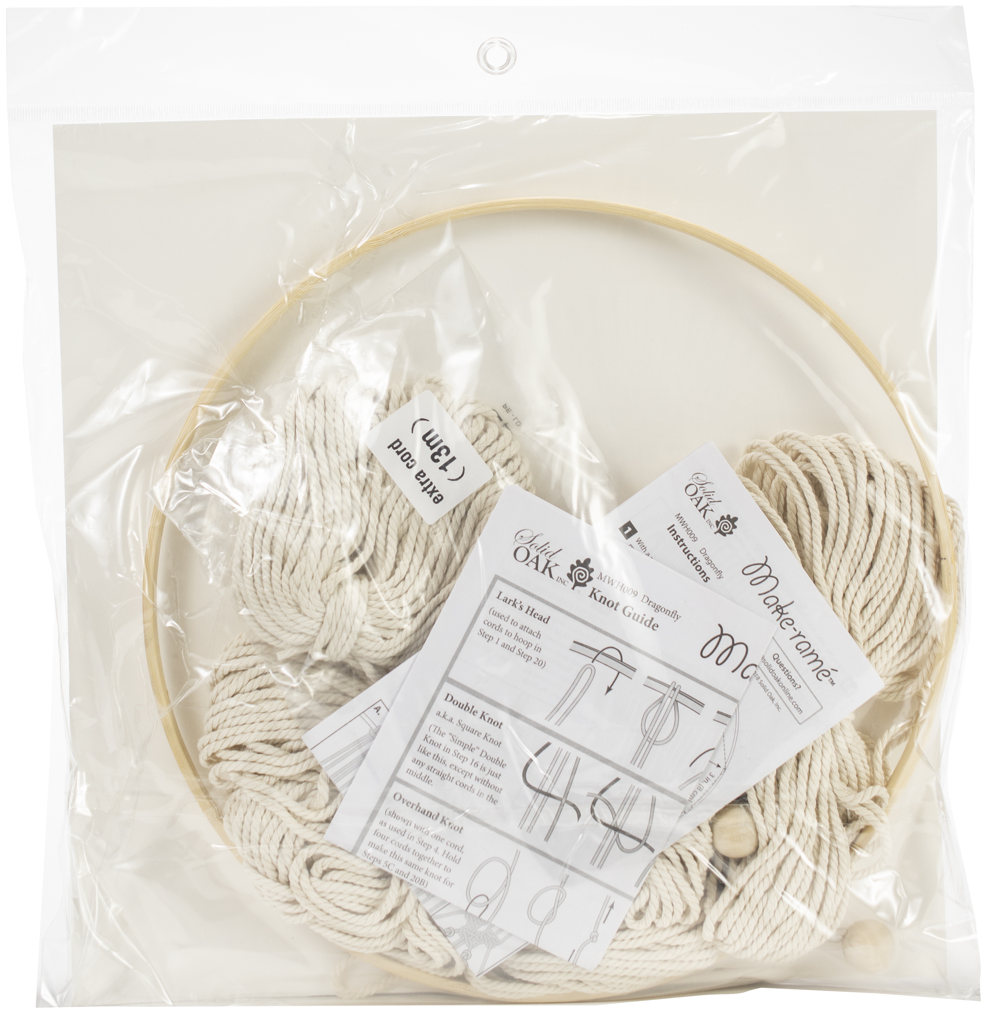 Macrame Wall Hanger Kit Dragonfly