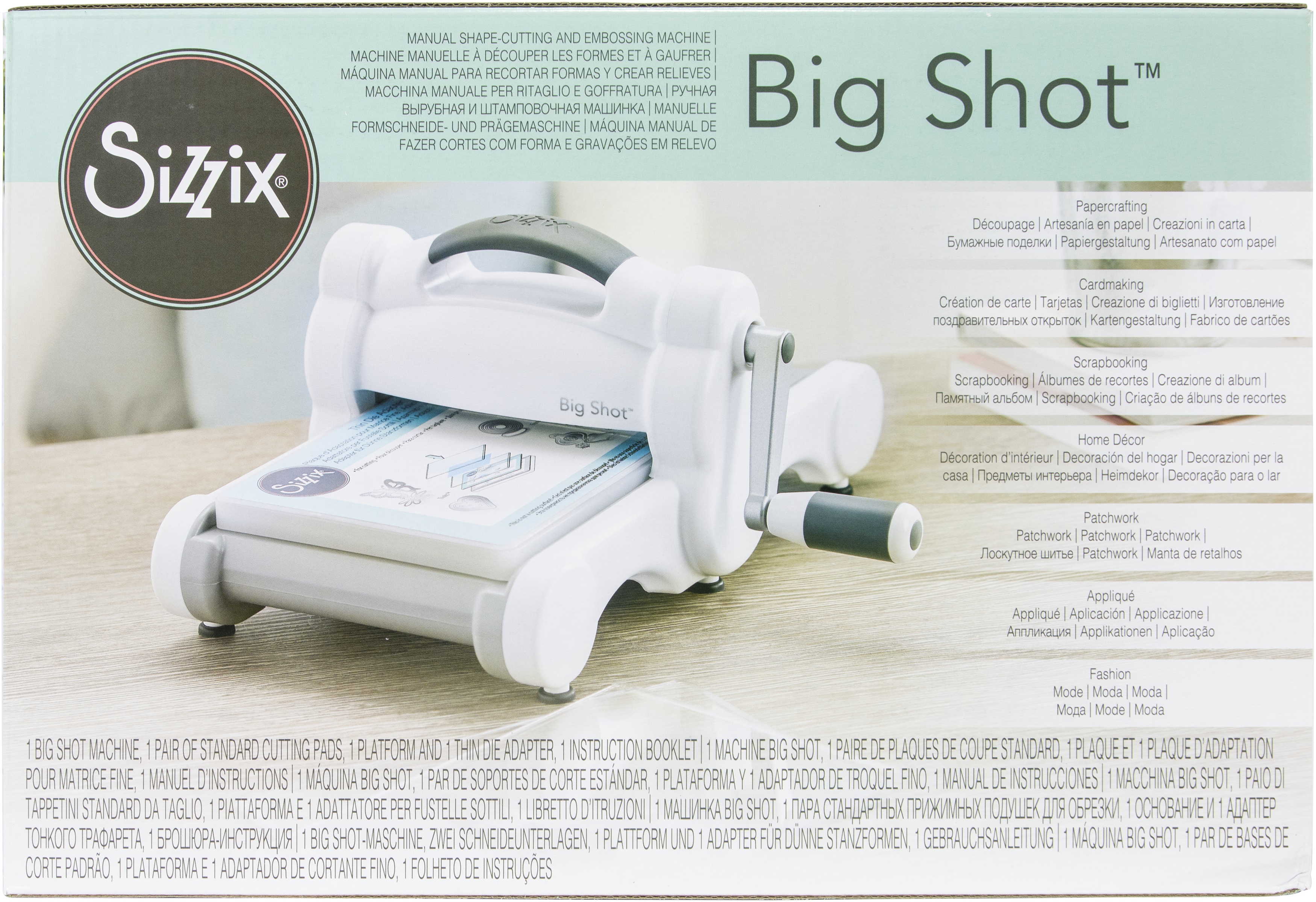 Sizzix Big Shot Machine White W/Gray