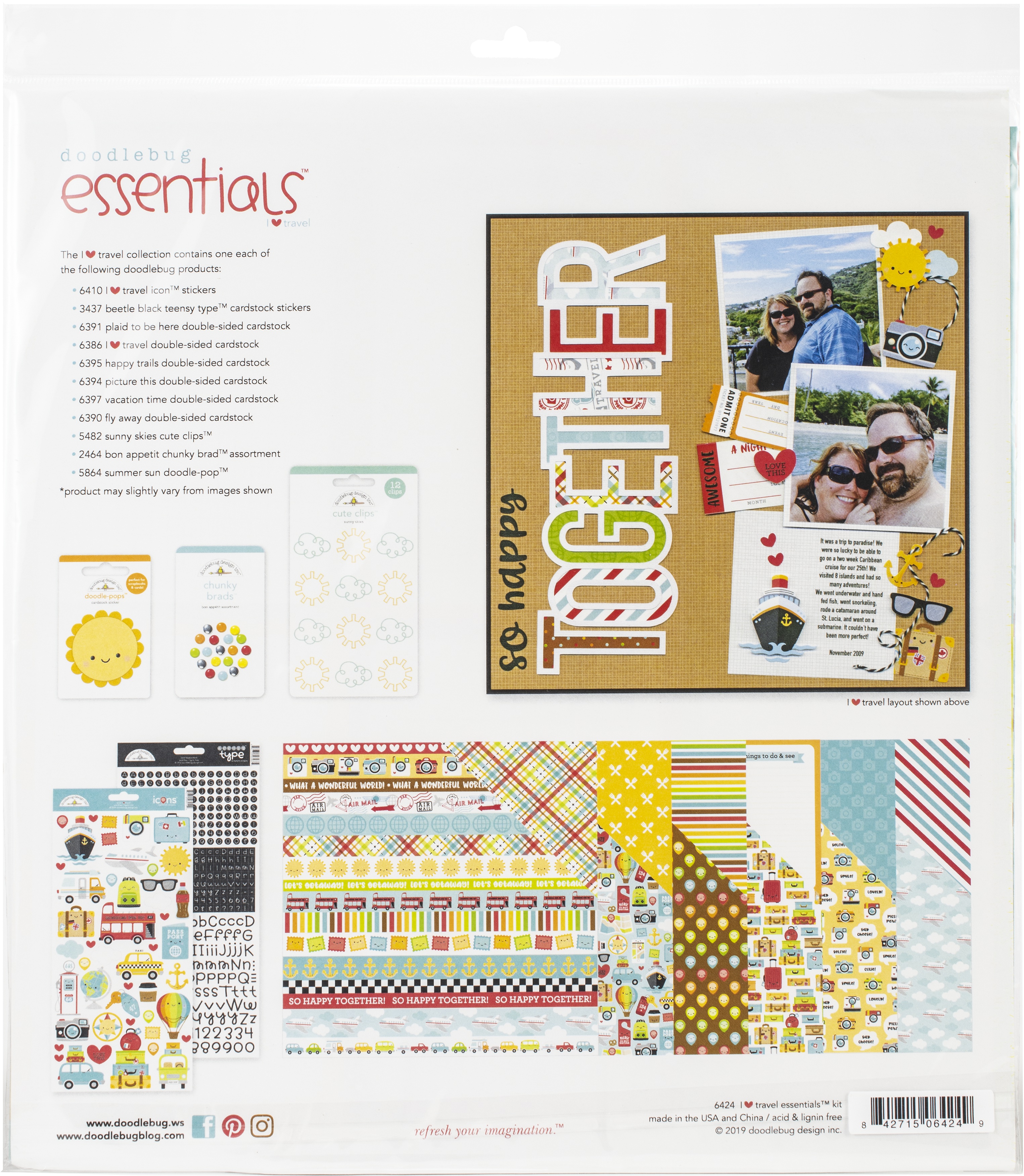 Doodlebug Essentials Page Kit 12