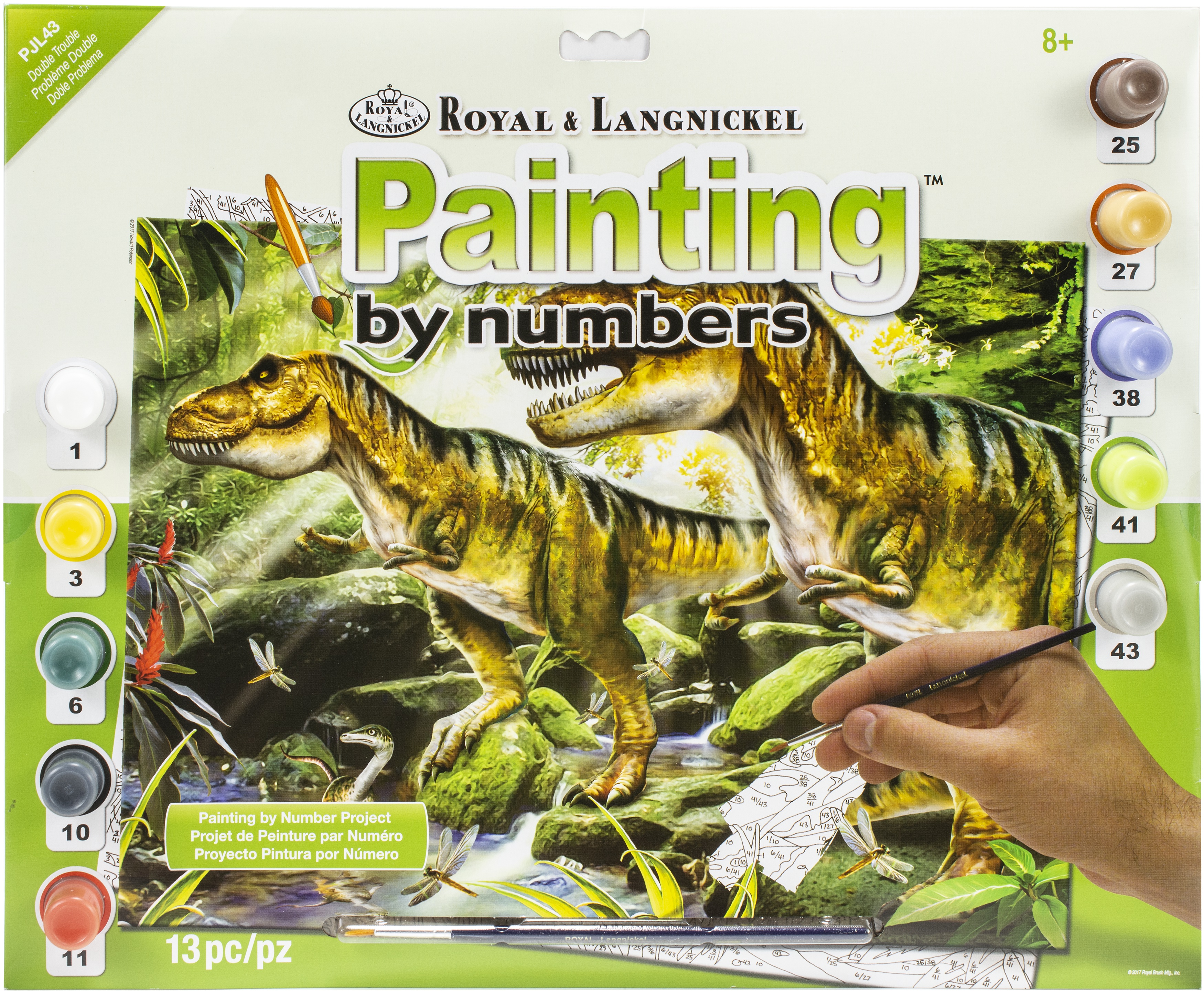 Junior Large Paint By Number Kit 15.25