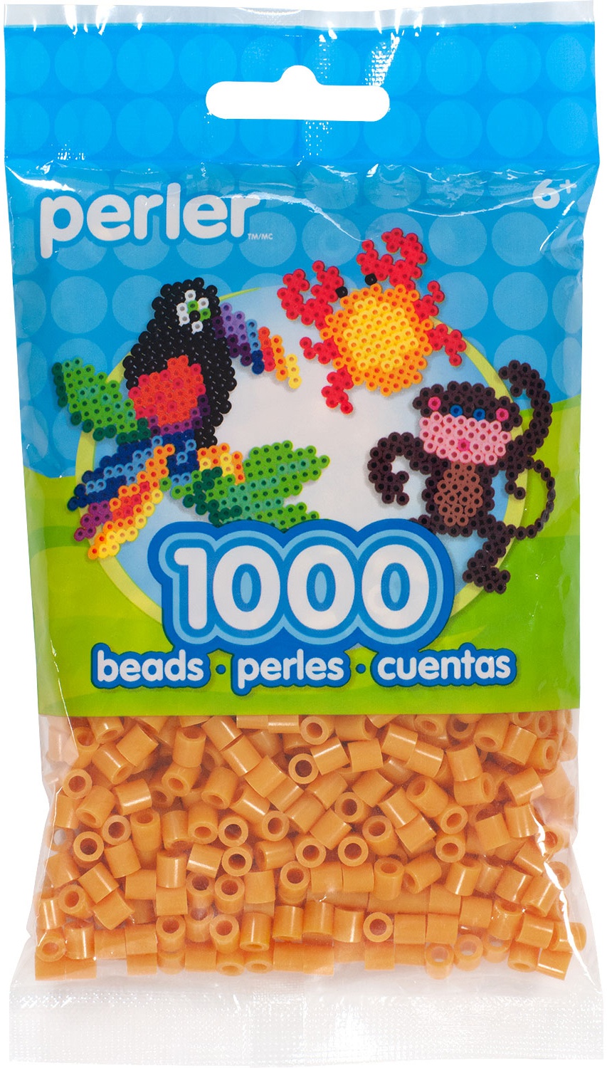 Perler Beads 1,000/Pkg Honey