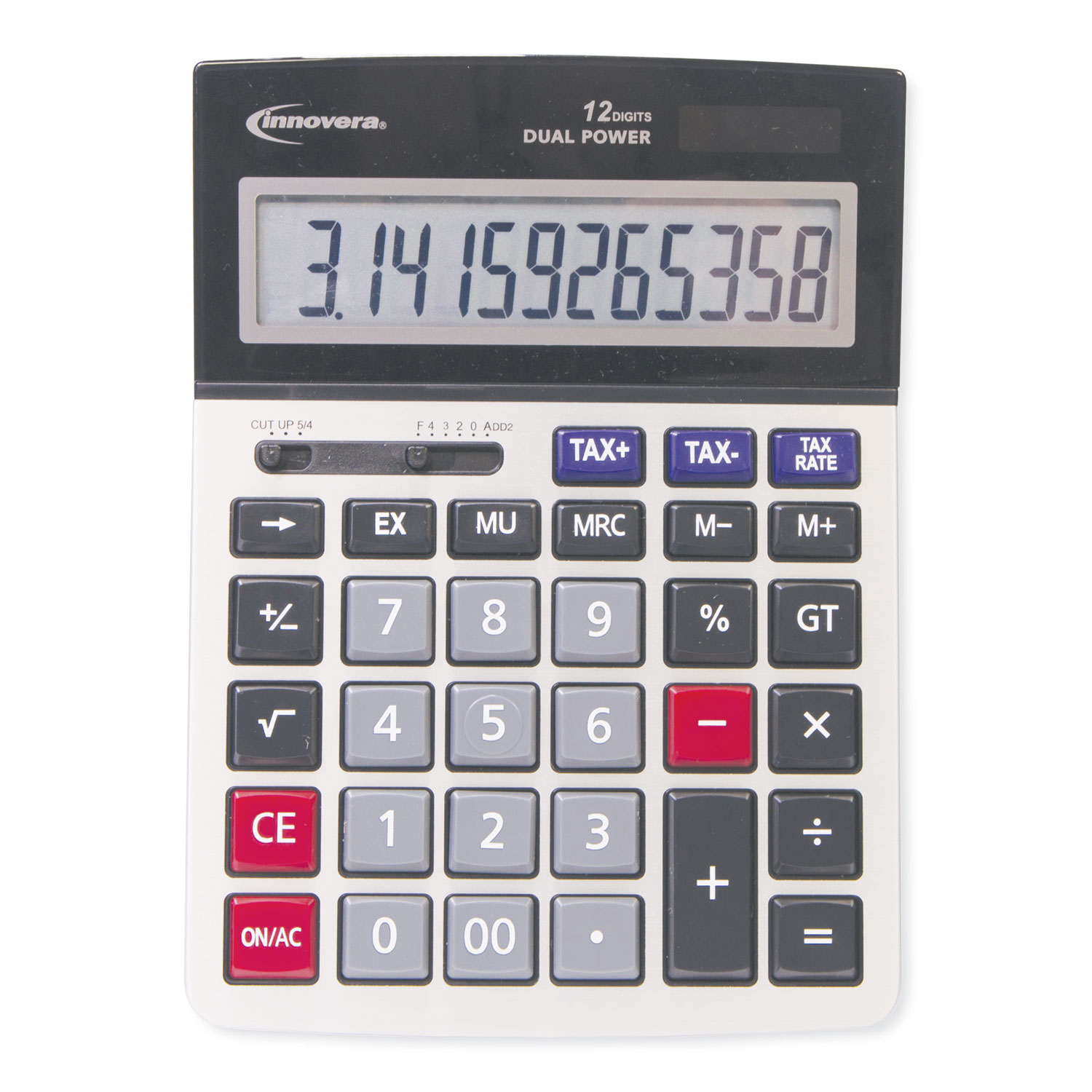Innovera® 15975 Large Digit Commercial Calculator, 12-Digit LCD