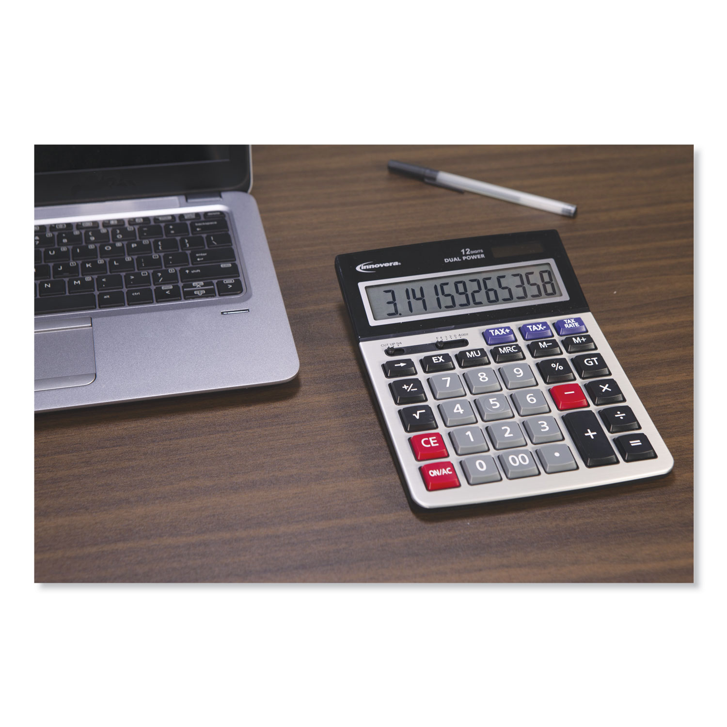 Innovera® 15975 Large Digit Commercial Calculator, 12-Digit LCD