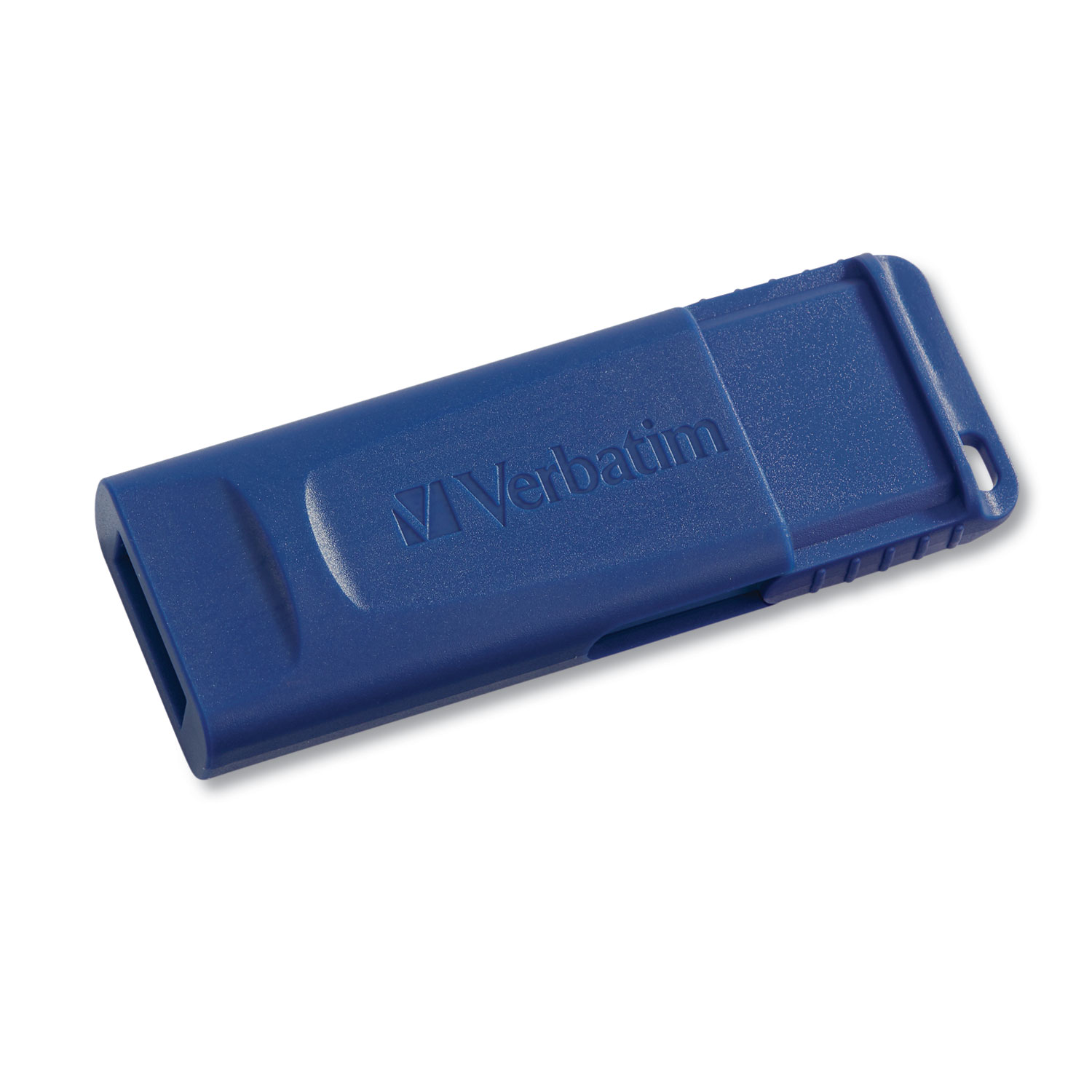 Verbatim® Classic USB 2.0 Flash Drive, 8 GB, Blue, 5/Pack