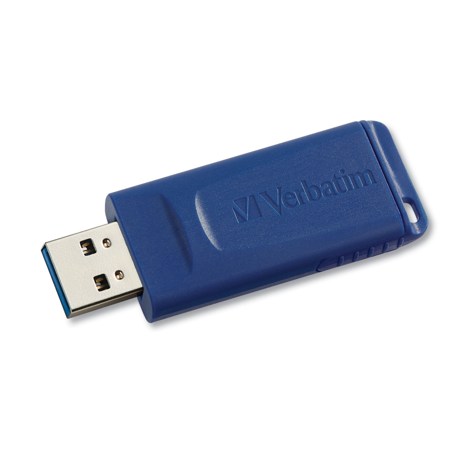 Verbatim® Classic USB 2.0 Flash Drive, 8 GB, Blue, 5/Pack
