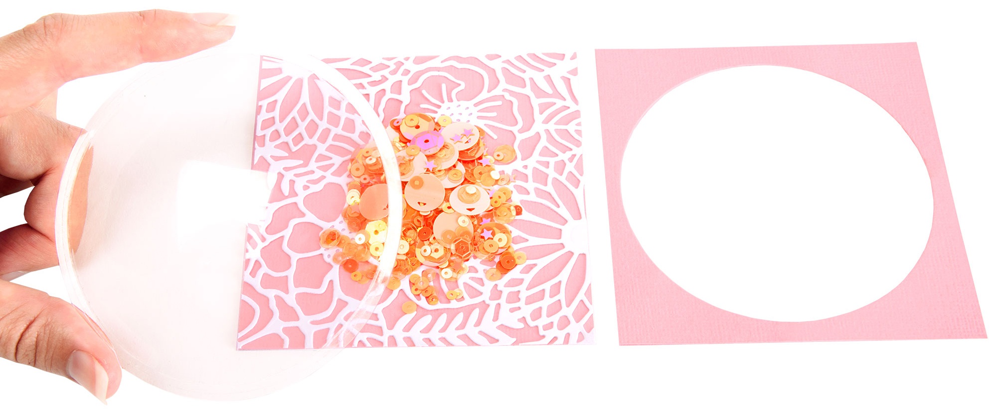 Sizzix Making Essential Shaker Domes Circle 3.5