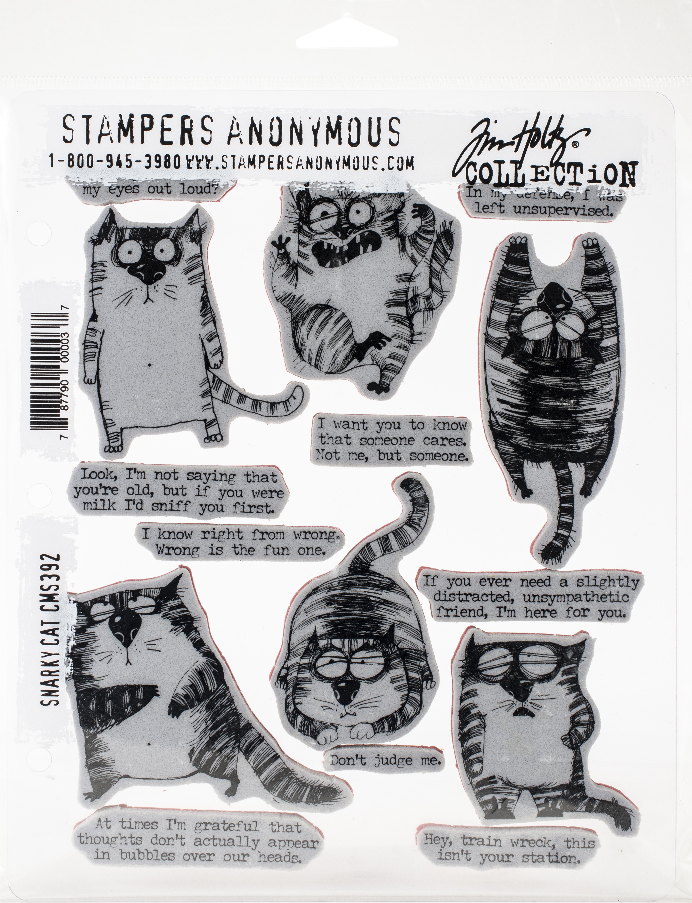 Tim Holtz Cling Stamps 7