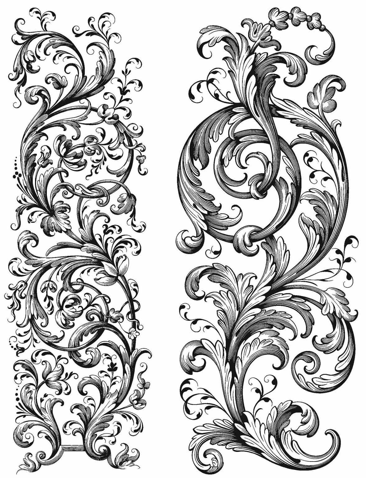 Tim Holtz Cling Stamps 7