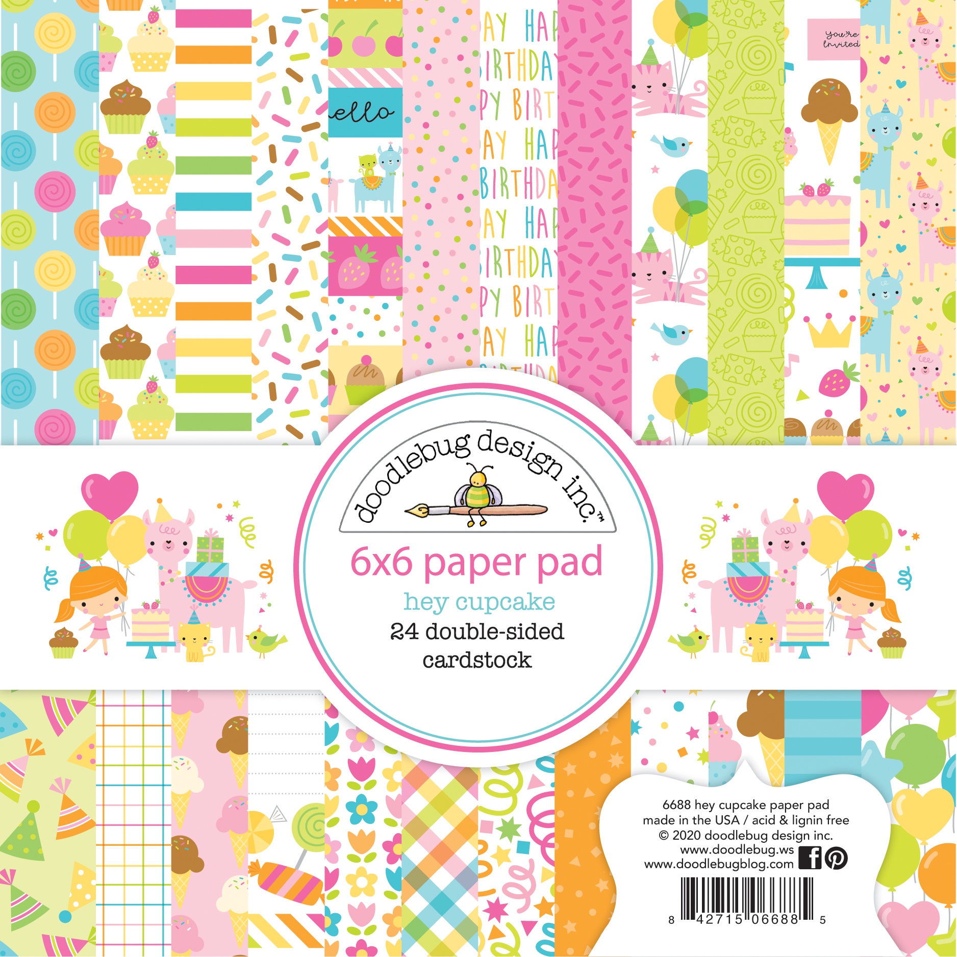 Doodlebug Double-Sided Paper Pad 6