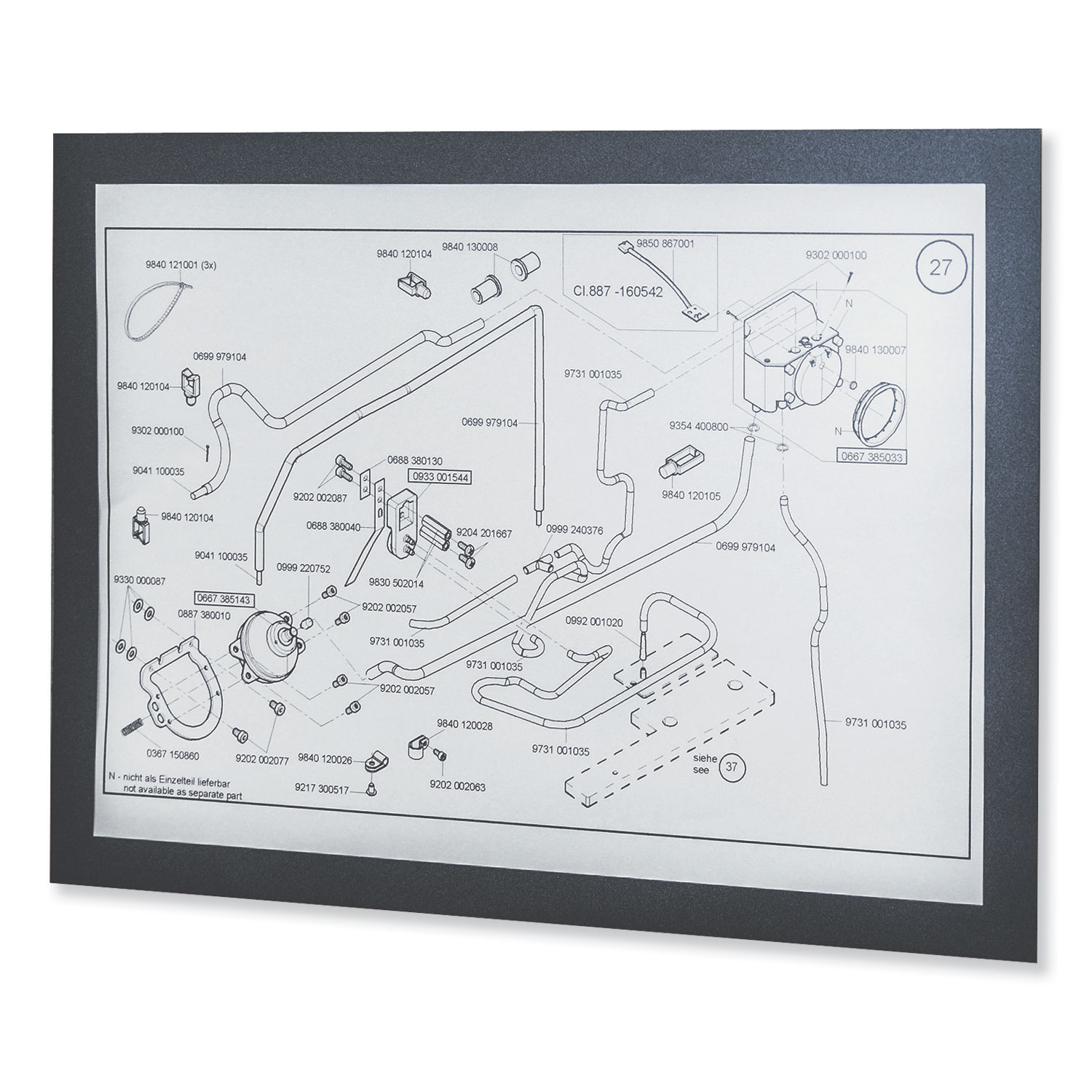 Durable® DURAFRAME Magnetic Sign Holder, 6 1/