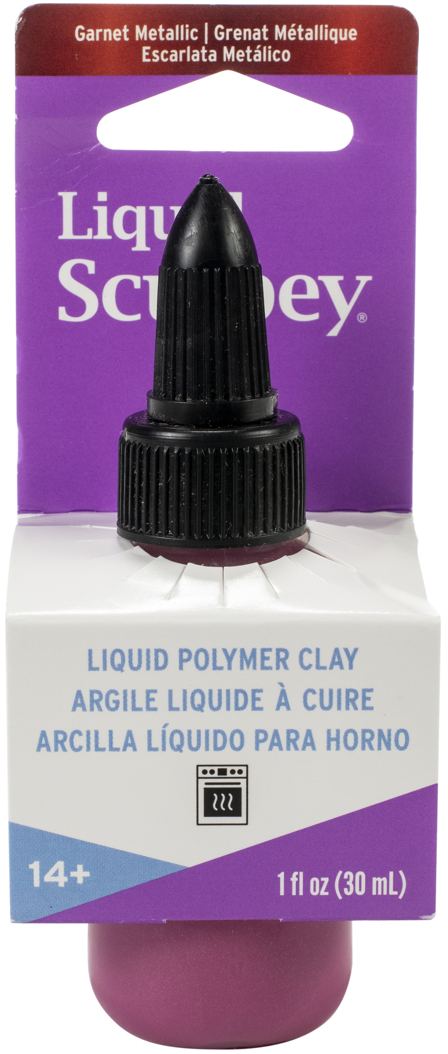 Liquid Sculpey 1oz Garnet Metallic