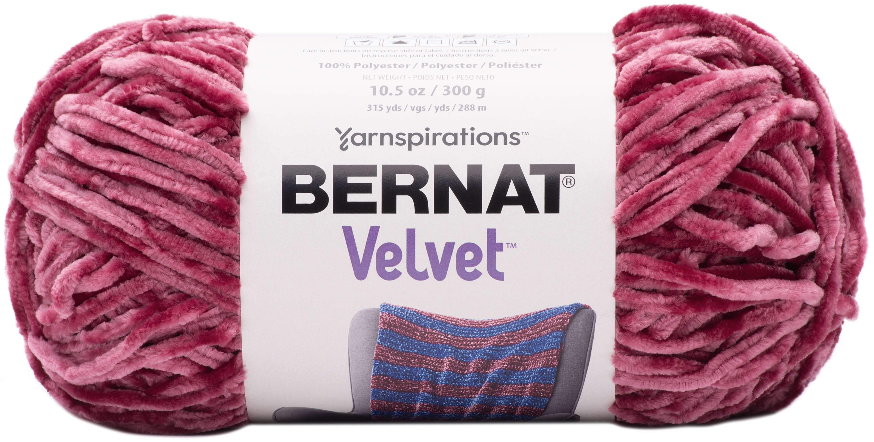 Bernat Velvet Yarn Pomegranate