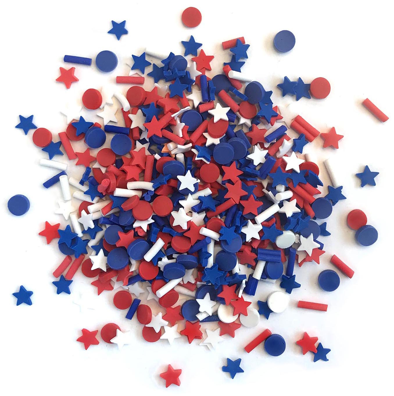Buttons Galore Sprinkletz Embellishments 12g Star Spangled