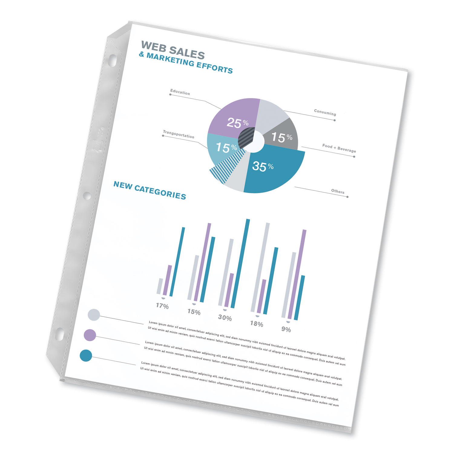 Avery® Top-Load Poly Sheet Protectors, Heavy, Letter, Diamond Clear, 200/Box