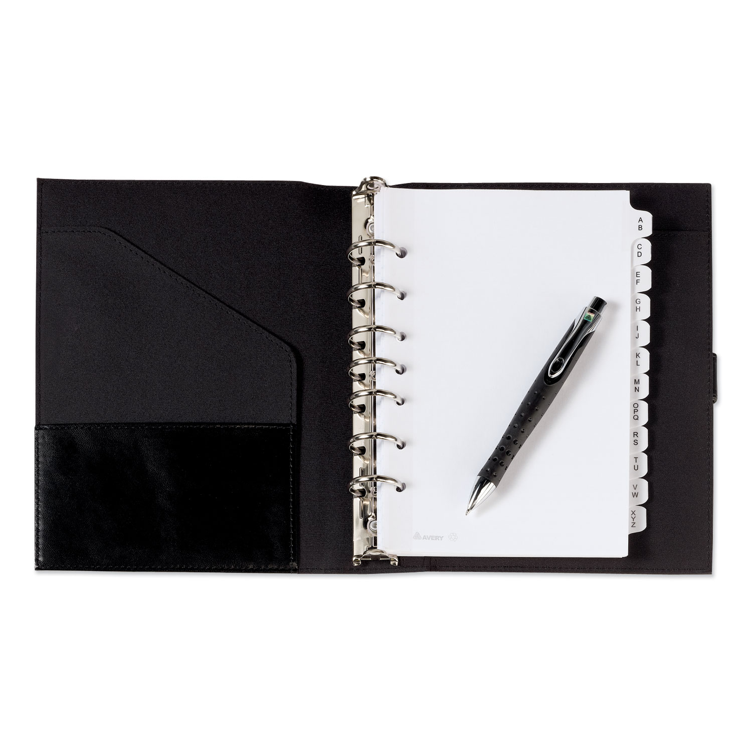 Avery® Preprinted Tab Dividers, 12-Tab, 8 1/2 x 5 1/2