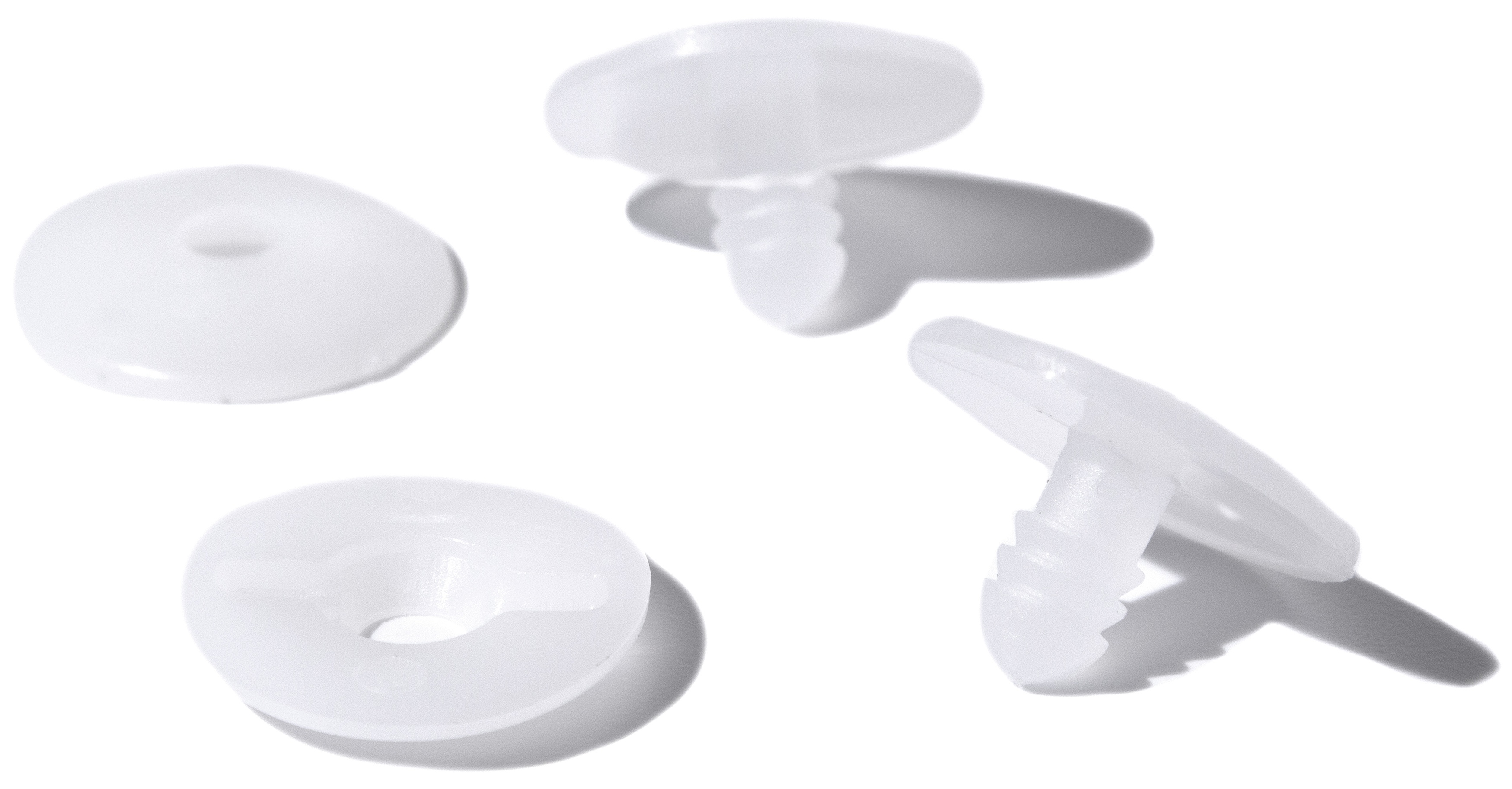 Doll Joints 30mm 2/Pkg White