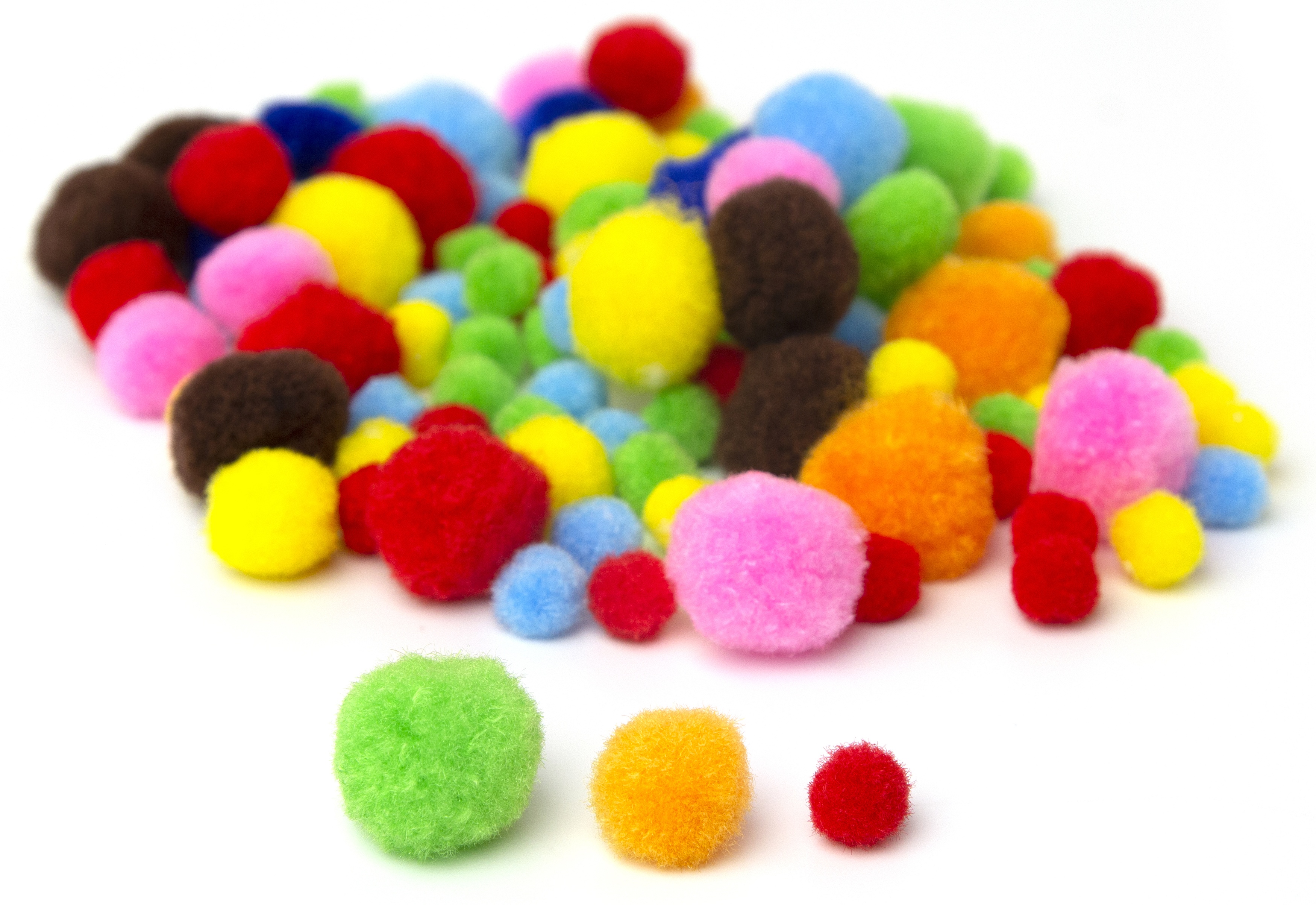 Pom-Pom Variety Pack 100/Pkg Multi