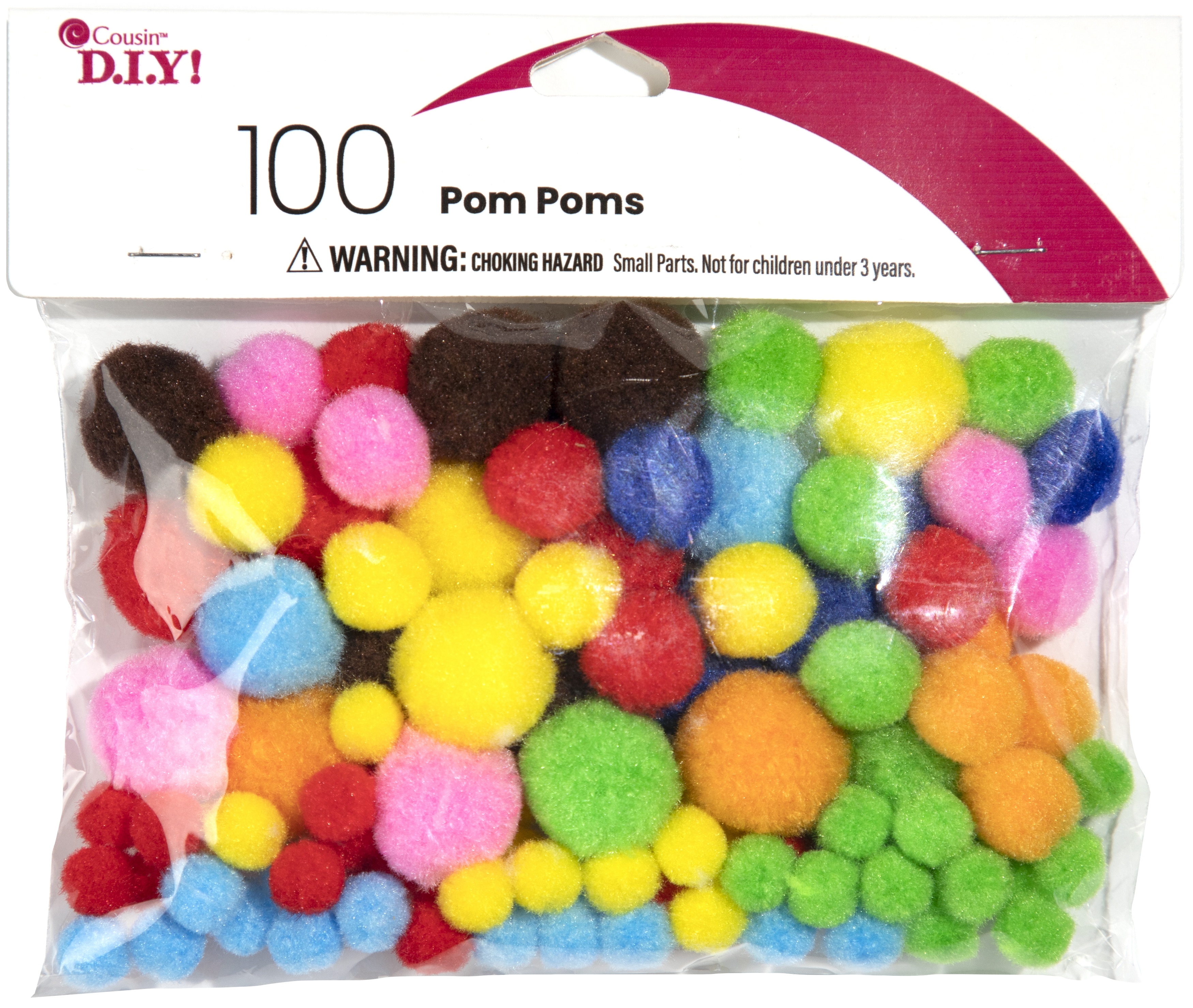 Pom-Pom Variety Pack 100/Pkg Multi