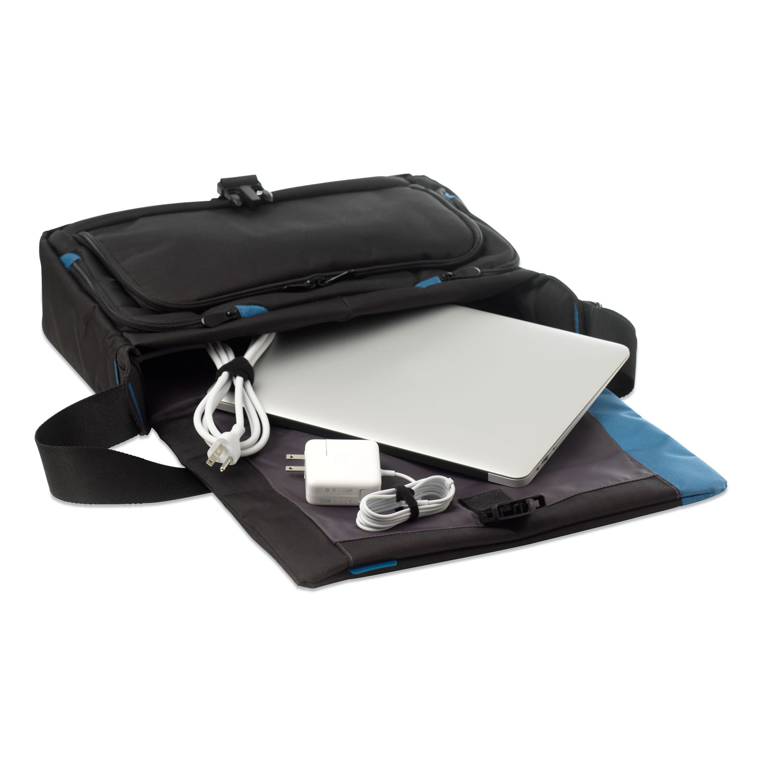 Velcro® Reusable Self-Gripping Cable Ties, 1/4 x 8 inches, Black, 25 Ties/Pack