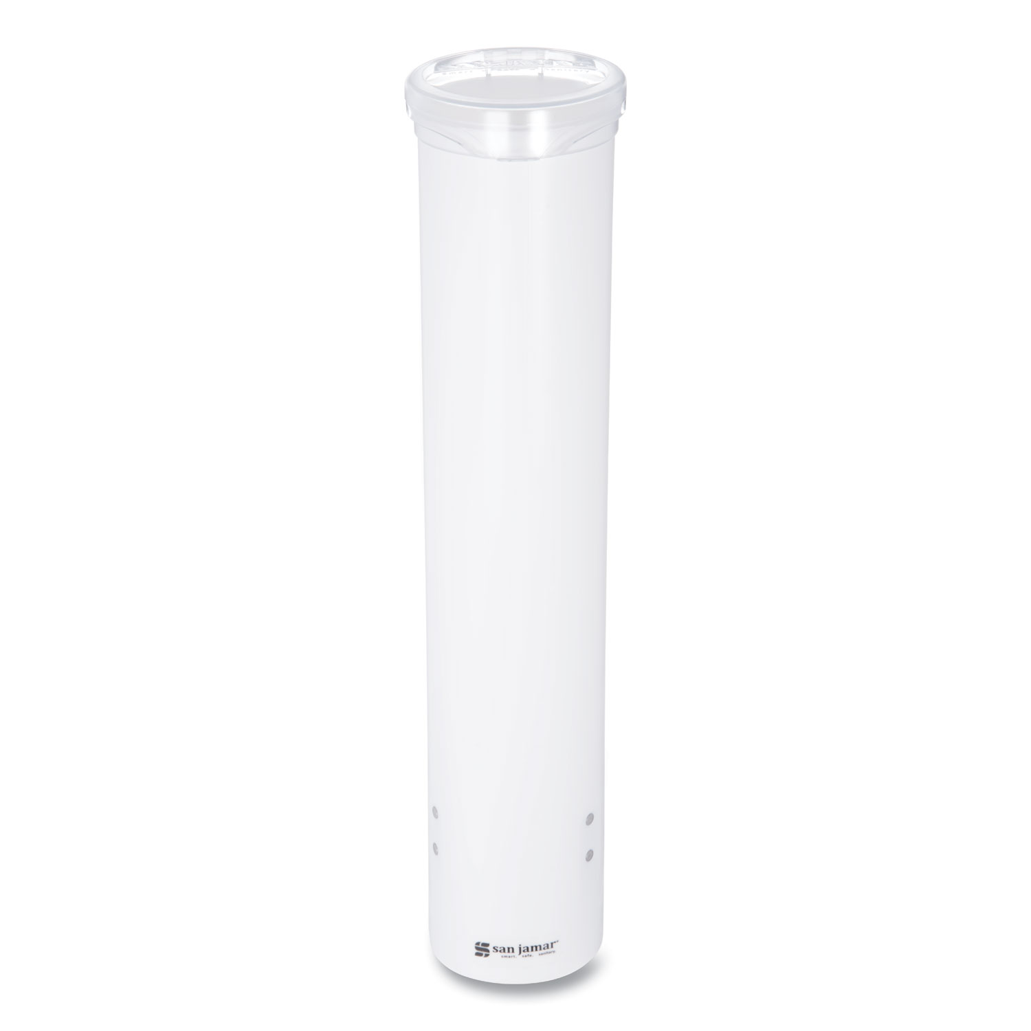 San Jamar® Small Pull-Type Water Cup Dispenser, White