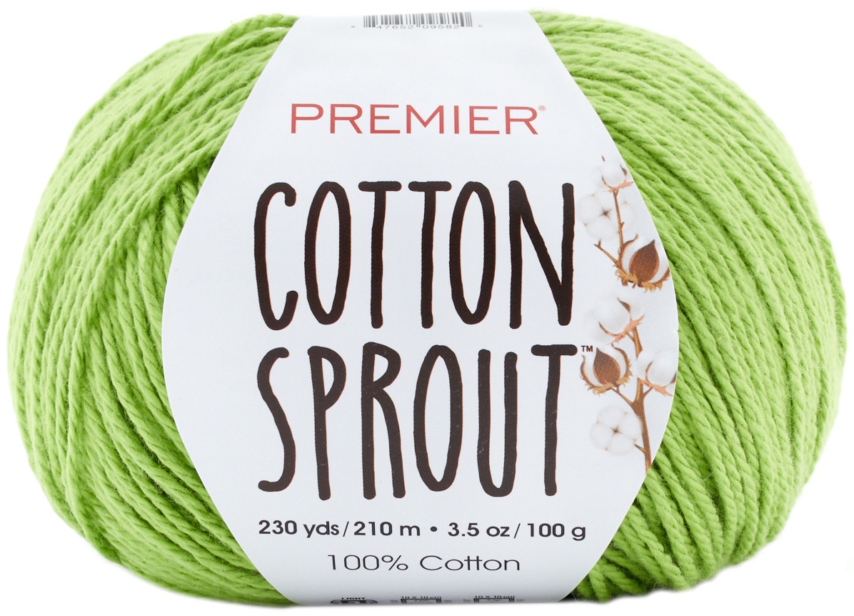Premier Yarns Cotton Sprout Yarn Lime