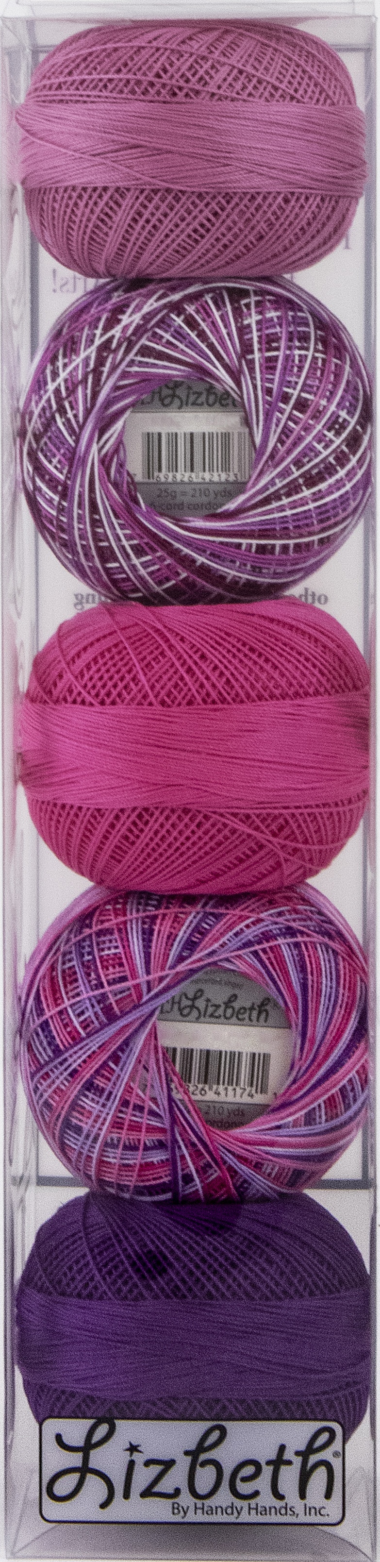 Handy Hands Lizbeth Specialty Pack Cordonnet Cotton Size 10 Dance Assortment 5/P