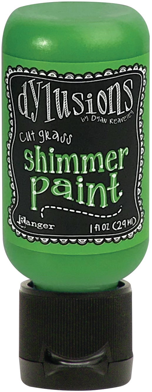 Dylusions Shimmer Paint 1oz Cut Glass