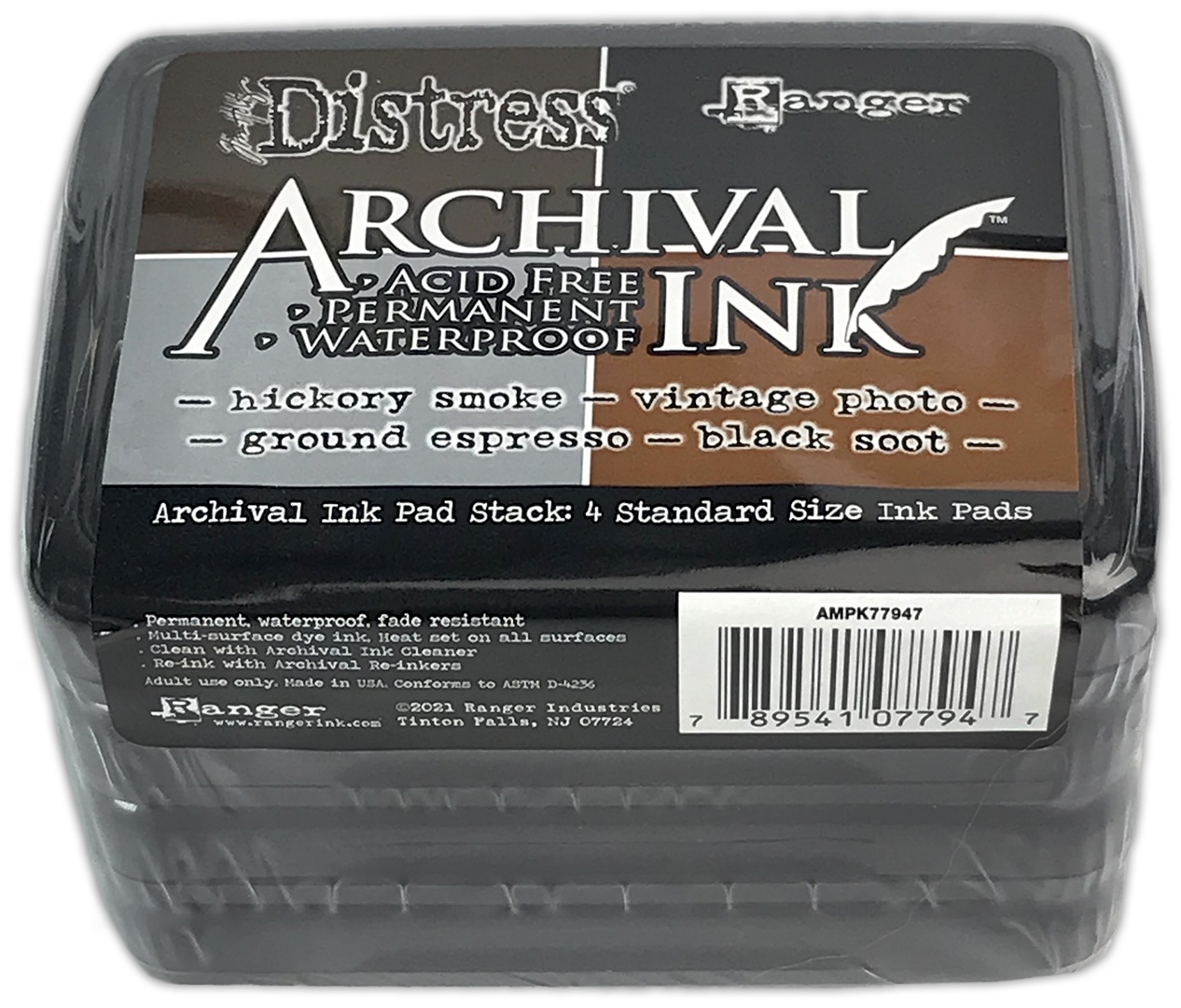 Tim Holtz Distress Archival Ink Pad Stack Basics