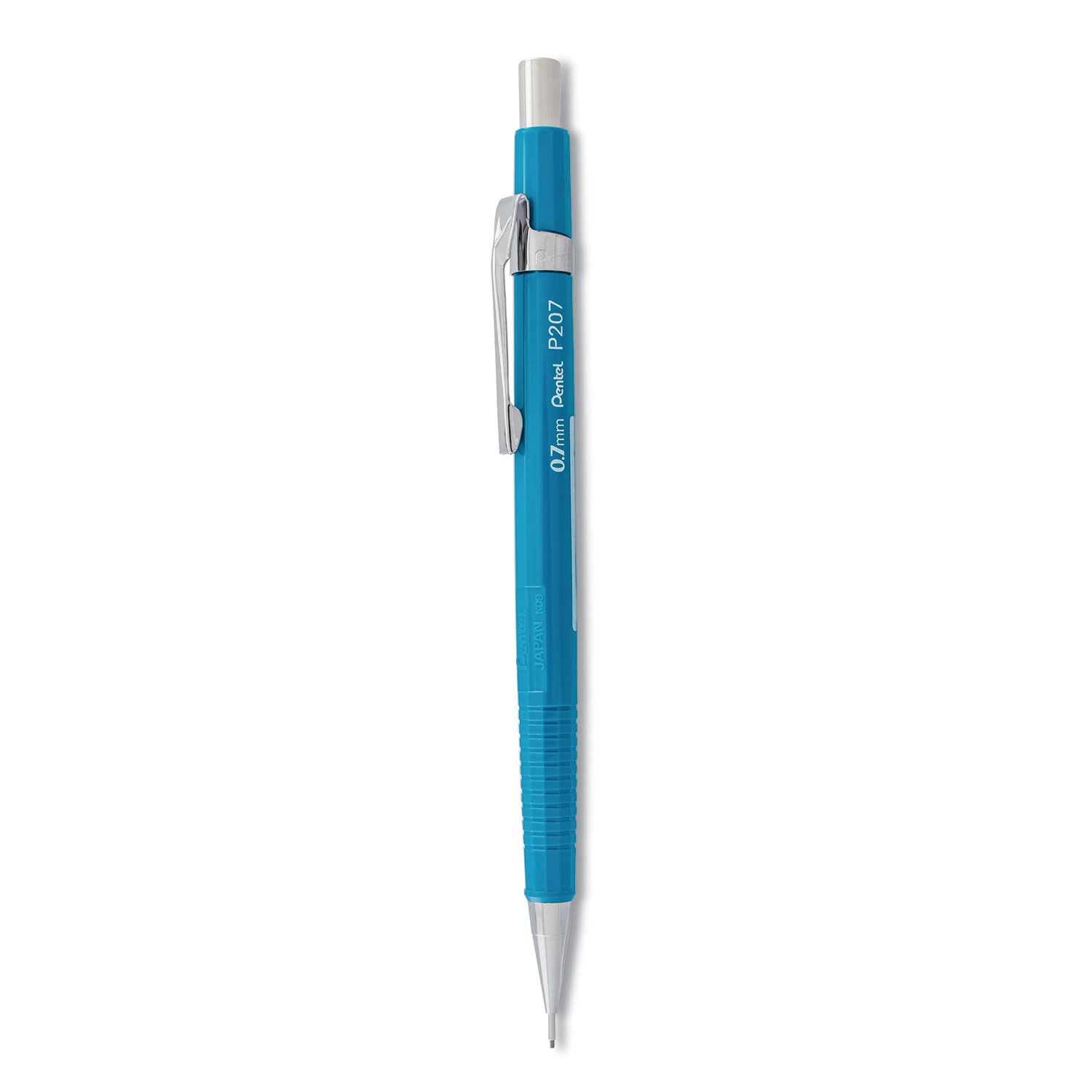 Pentel® Sharp Mechanical Drafting Pencil, 0.7 mm, Blue Barrel