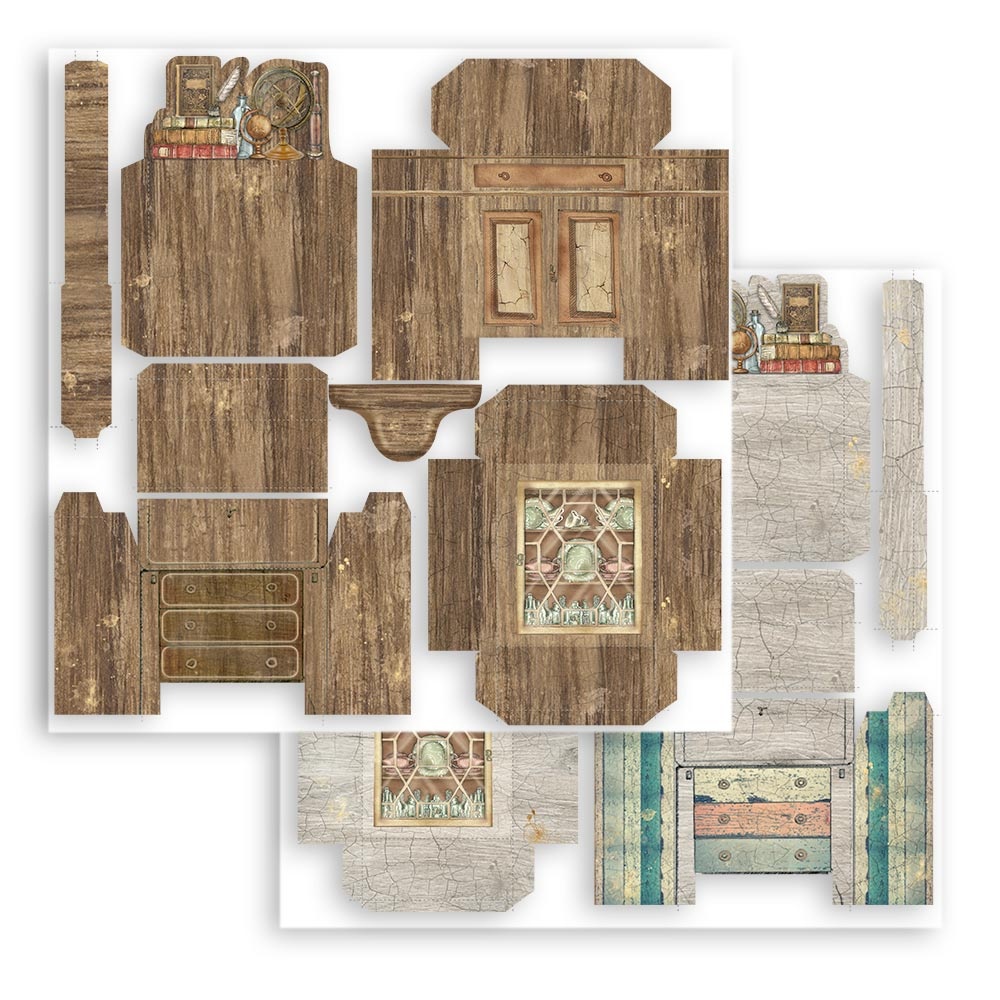 Stamperia 3D Paper Kit Lady Vagabond Lifestyle