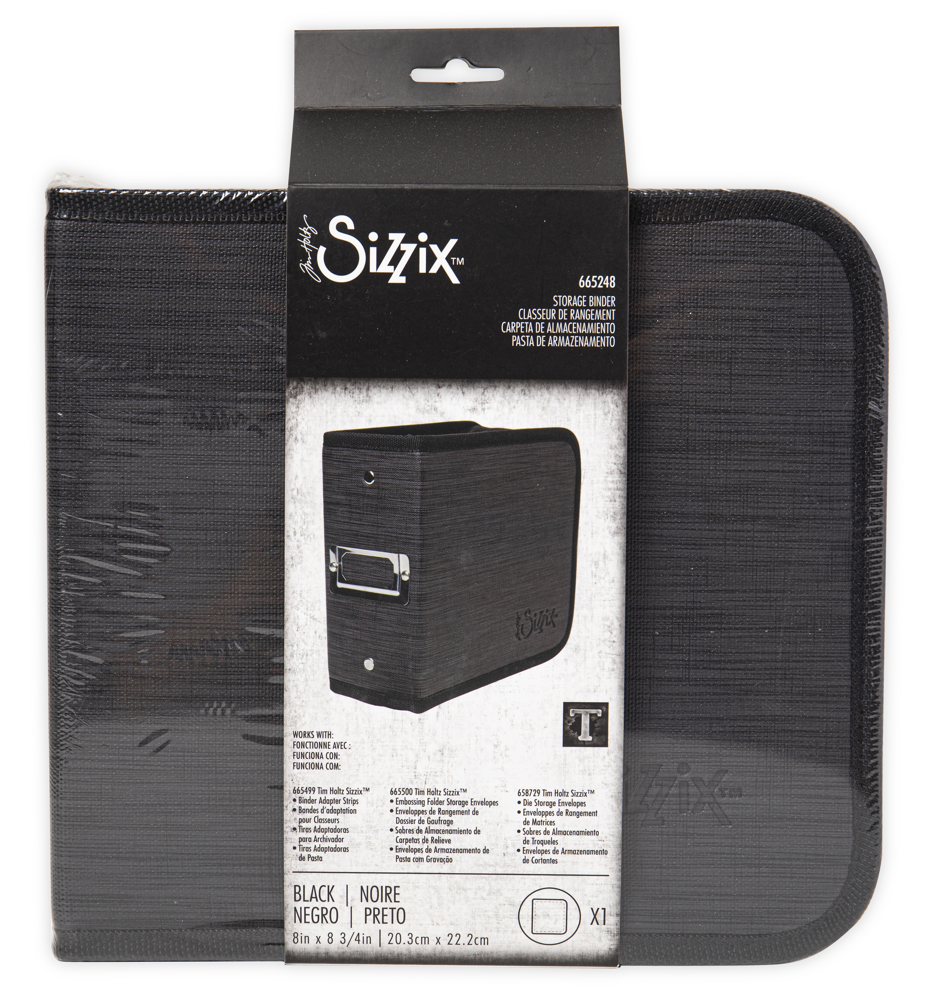 Sizzix Die Storage Binder By Tim Holtz-Small