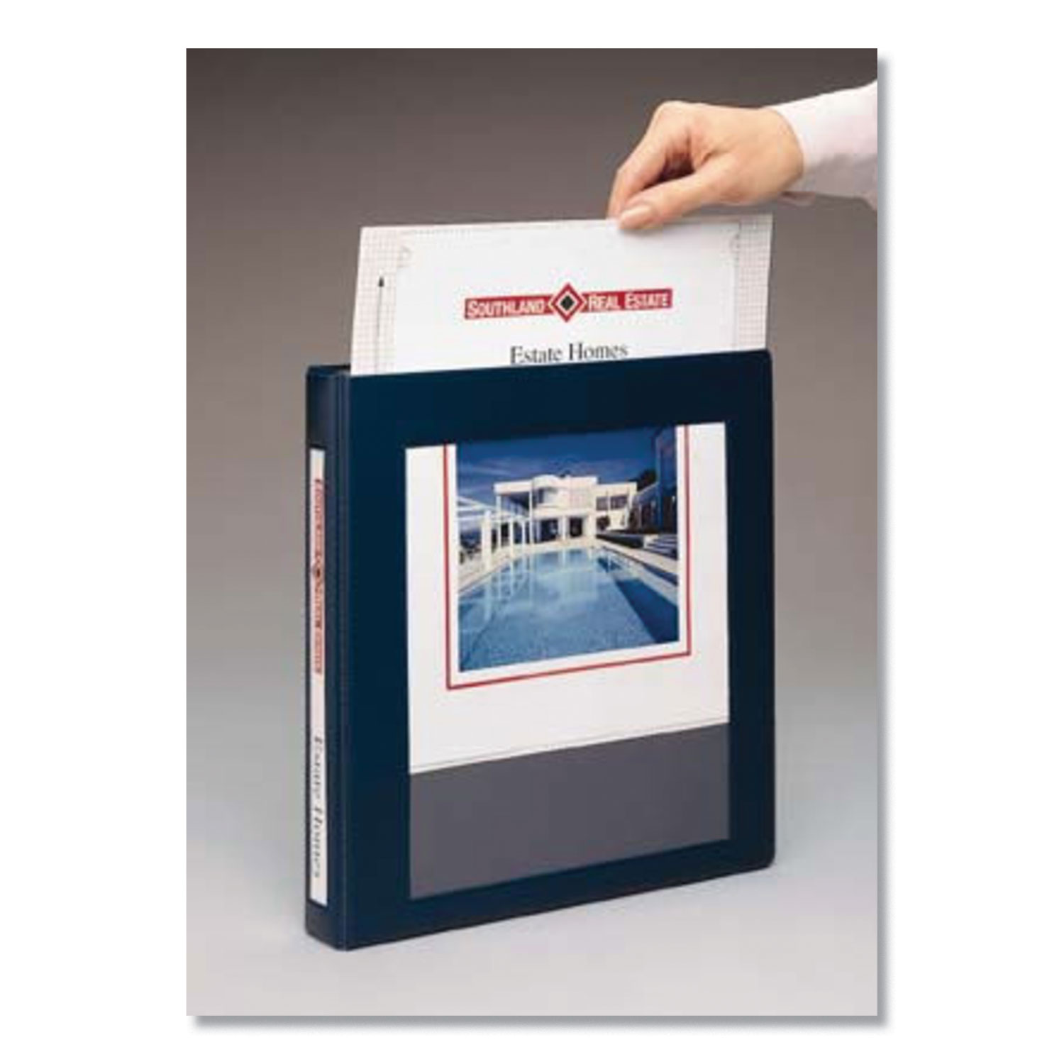 Avery® Framed View Heavy-Duty Binder w/Slant Rings, 11 x 8 1/2, 1/2