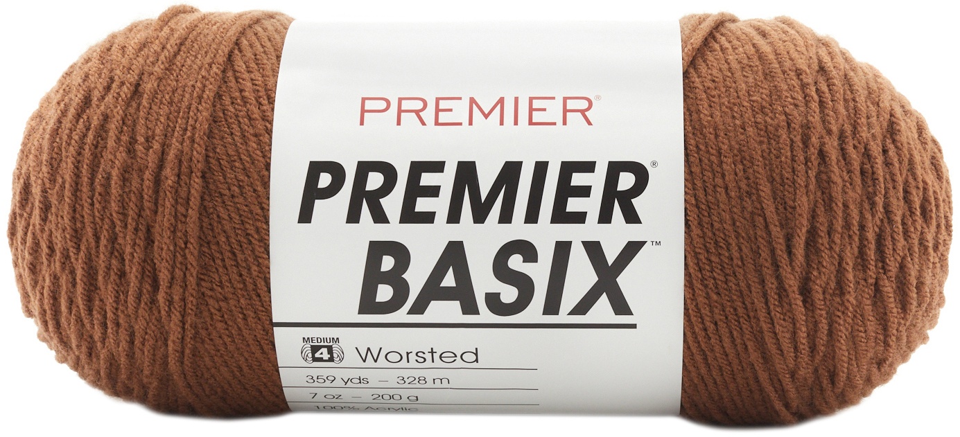 Premier Yarns Basix Yarn-Cocoa