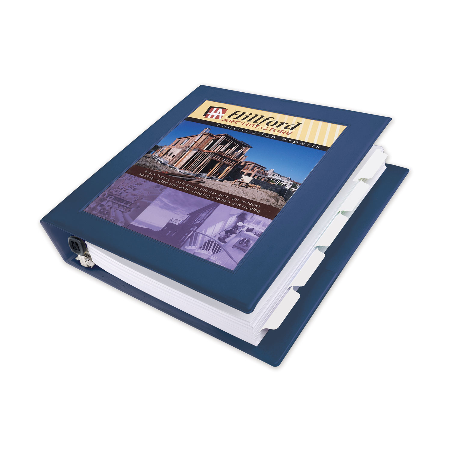 Avery® Framed View Heavy-Duty Binder w/Slant Rings, 11 x 8 1/2, 1/2