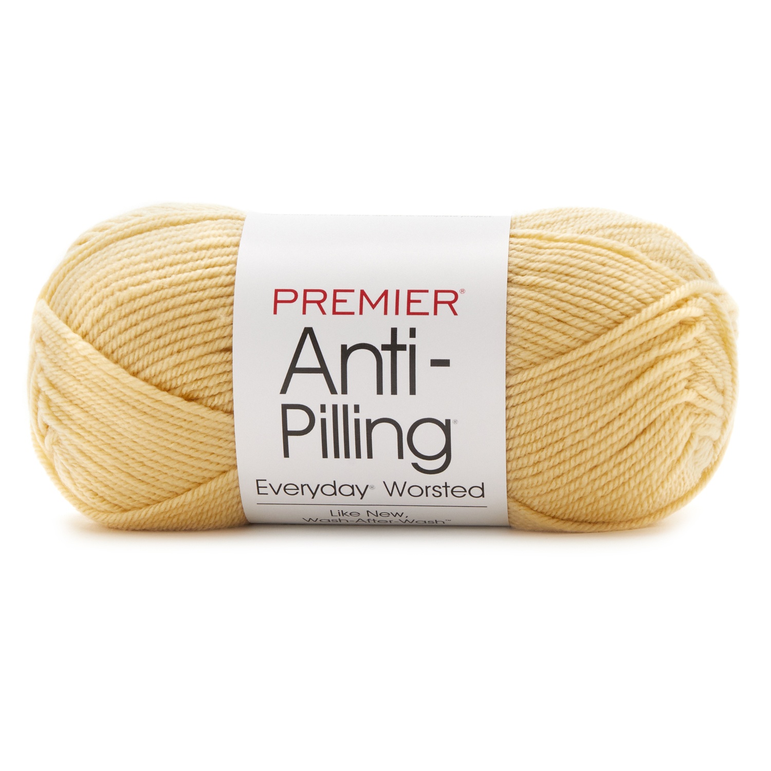 Premier Yarns Anti-Pilling Everyday Worsted Solid Yarn-Butter
