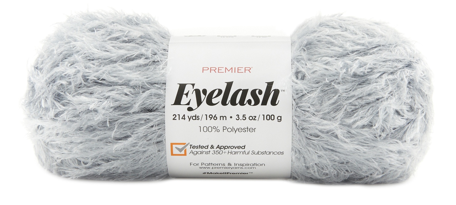 Premier Yarns Eyelash Yarn-Grey