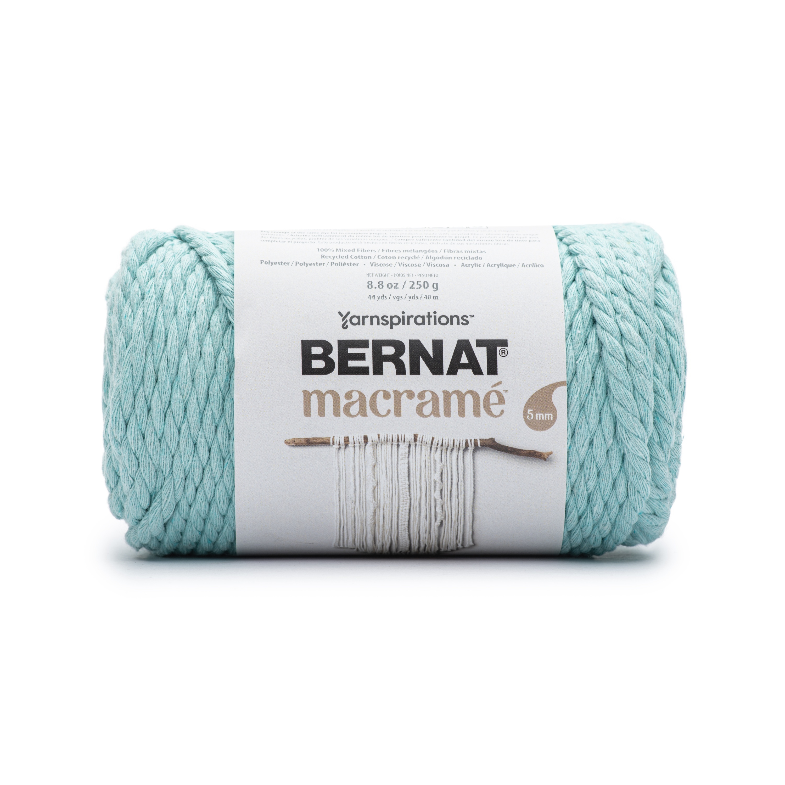 Bernat Macrame Yarn-Duck Egg