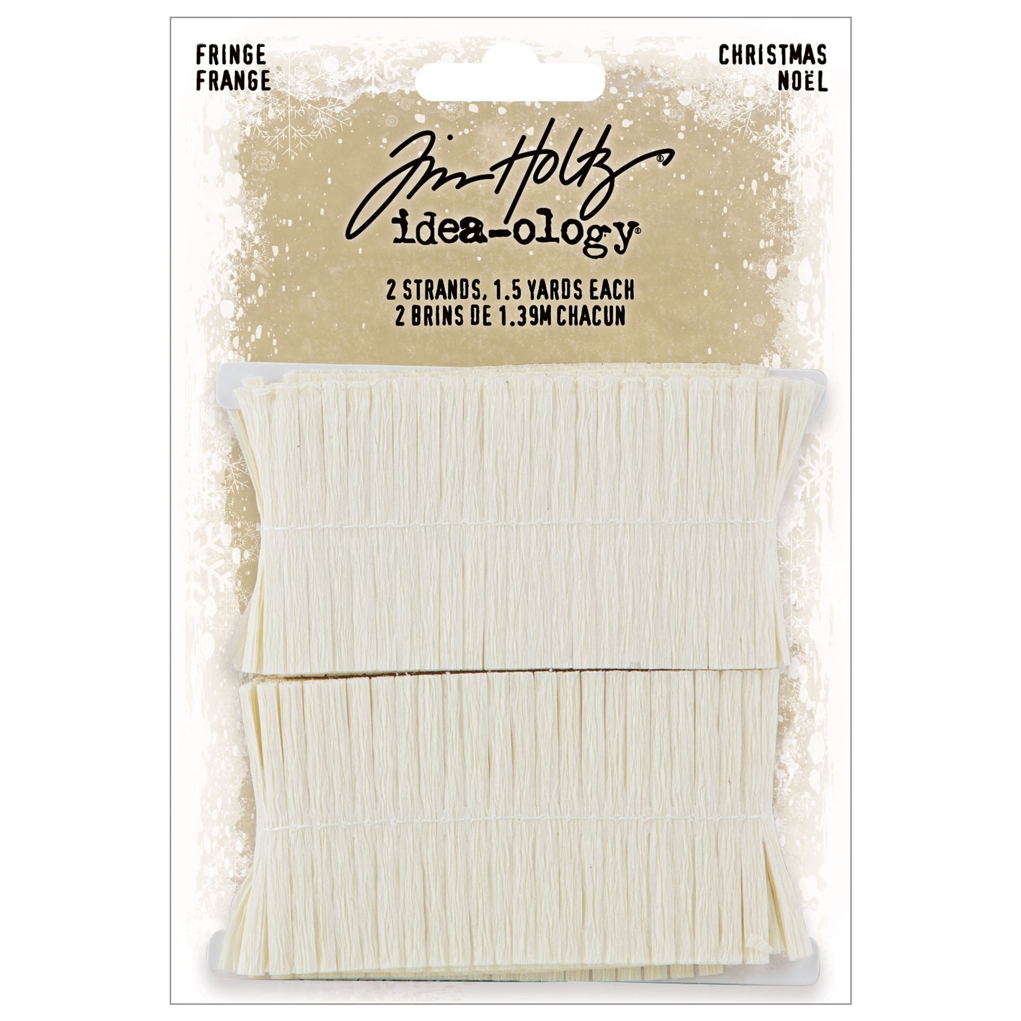 Idea-Ology Fringe 1.5yd 2/Pkg-Christmas