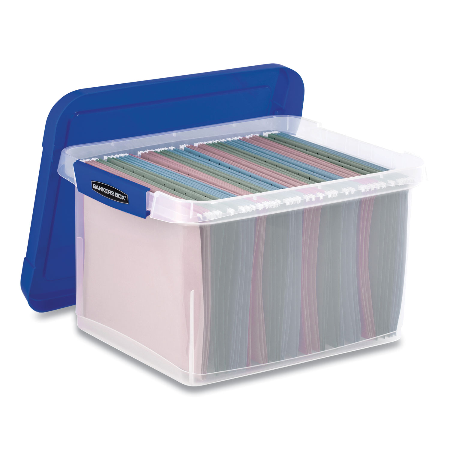 Bankers Box® Heavy Duty Plastic File Storage, 14 x 17 3/8 x 10 1/2, Letter/Legal