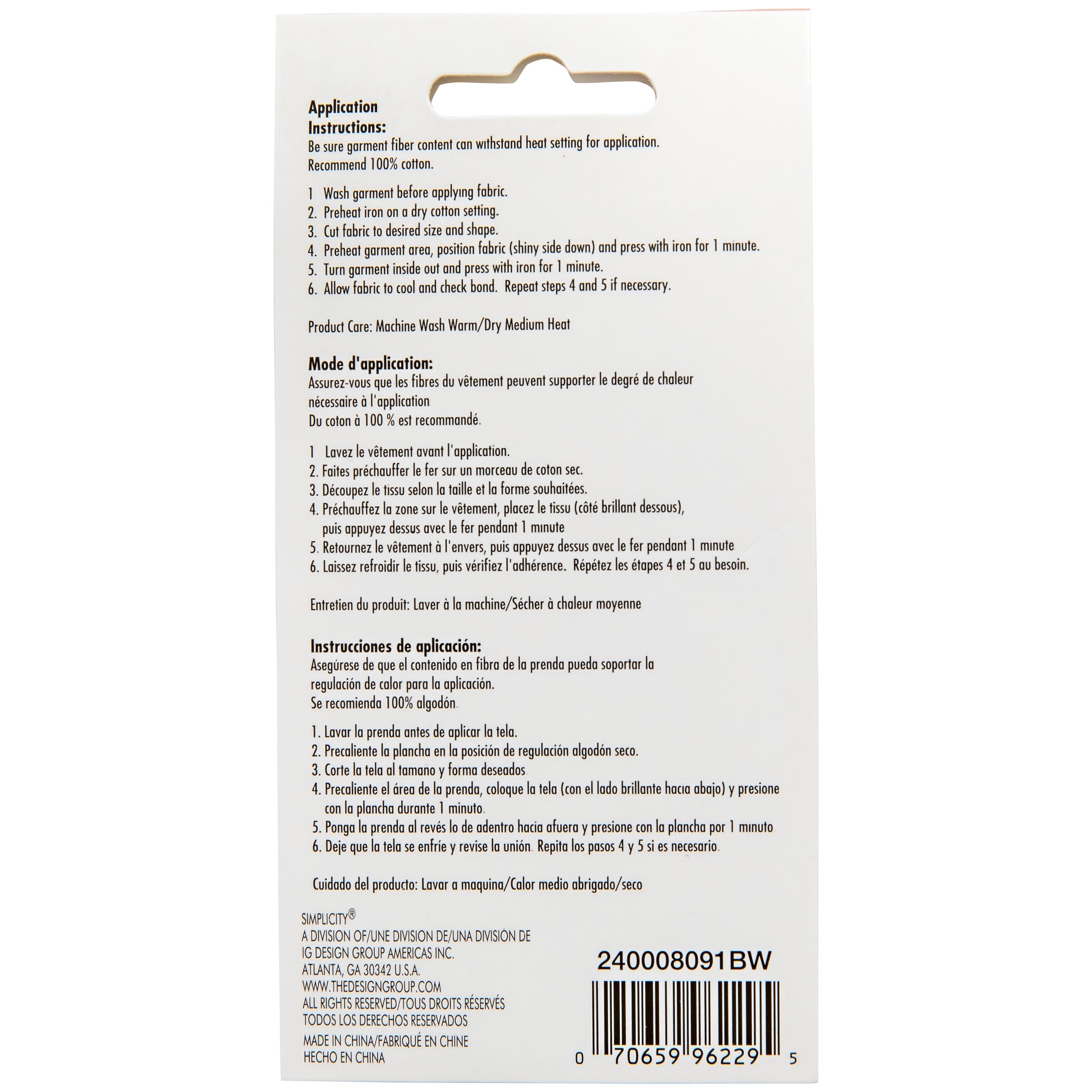 Bondex Iron-On Twill Patches 5