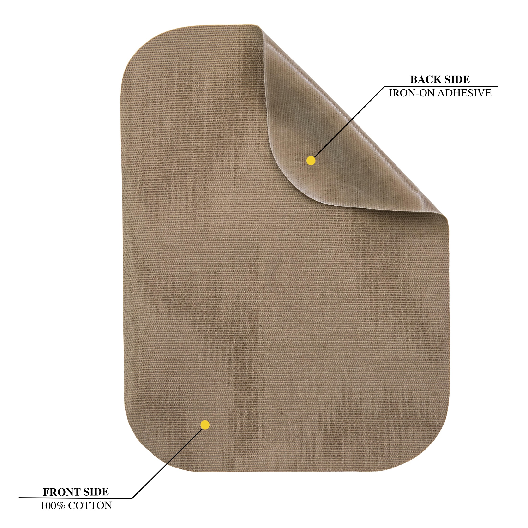 Bondex Iron-On Twill Patches 5