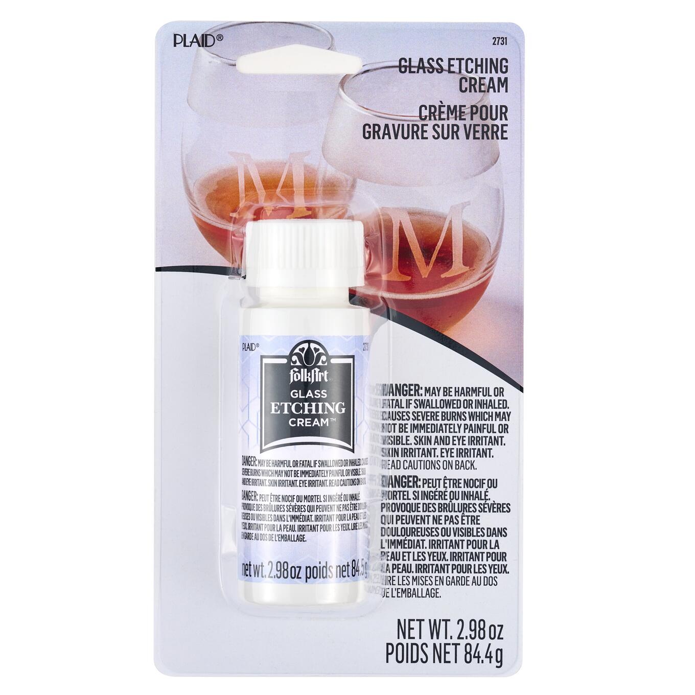 FolkArt Glass Etching Cream 2.98oz.