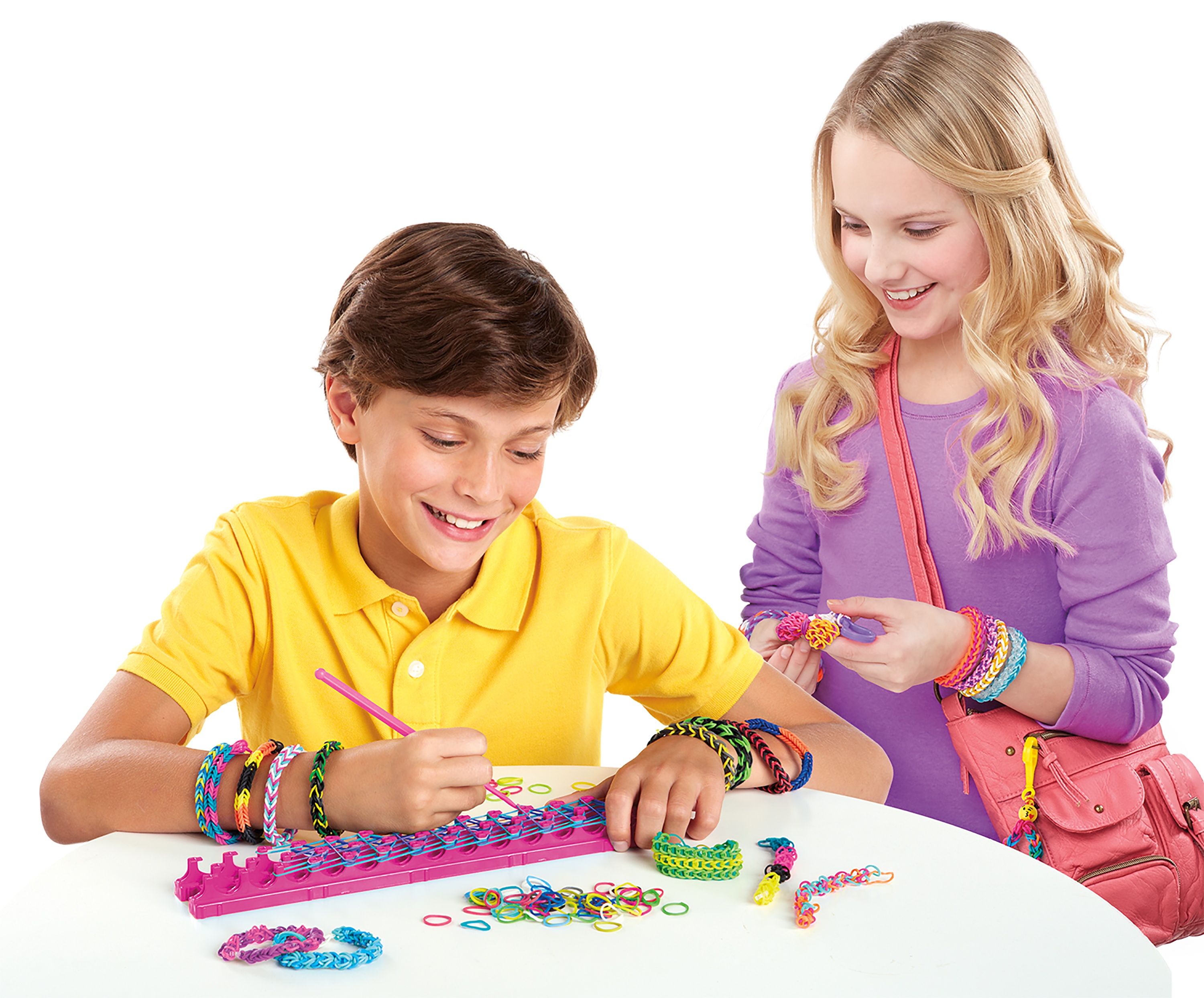 Cra-Z-Art Cra-Z-Loom Rubber Band Loom Kit-Unicorn And Neon Assortment