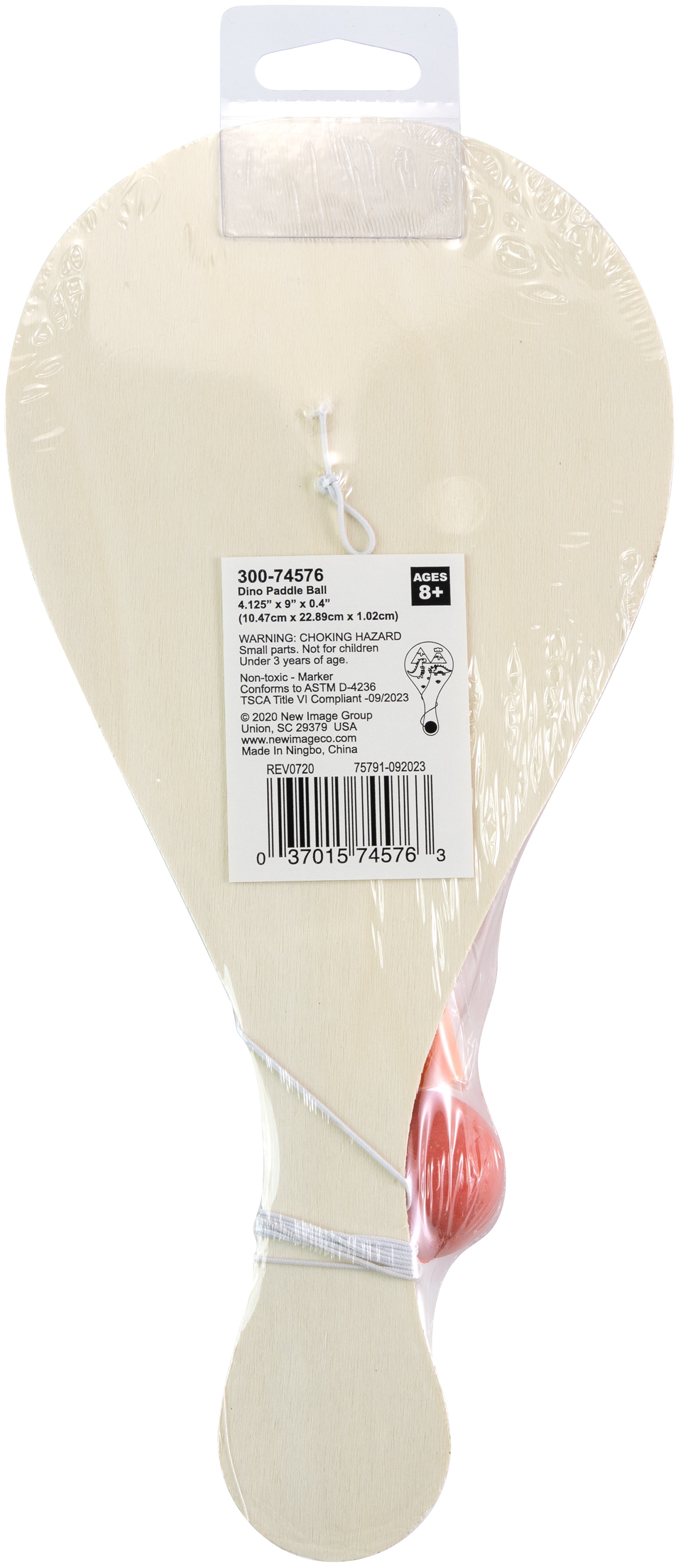 CousinDIY Wood Paddle Paint Kit-Dino