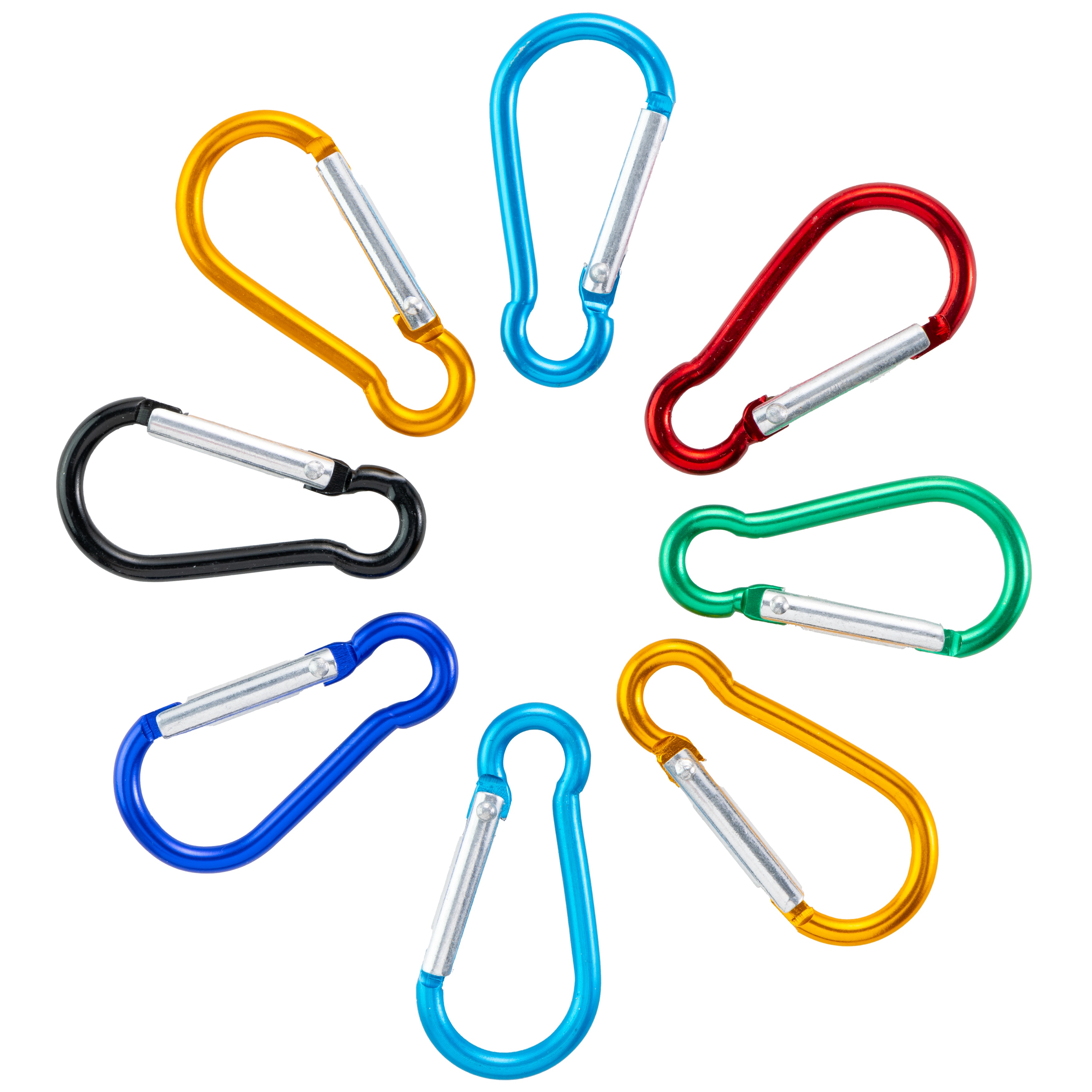 CousinDIY Carabiner 8/Pkg-Assorted