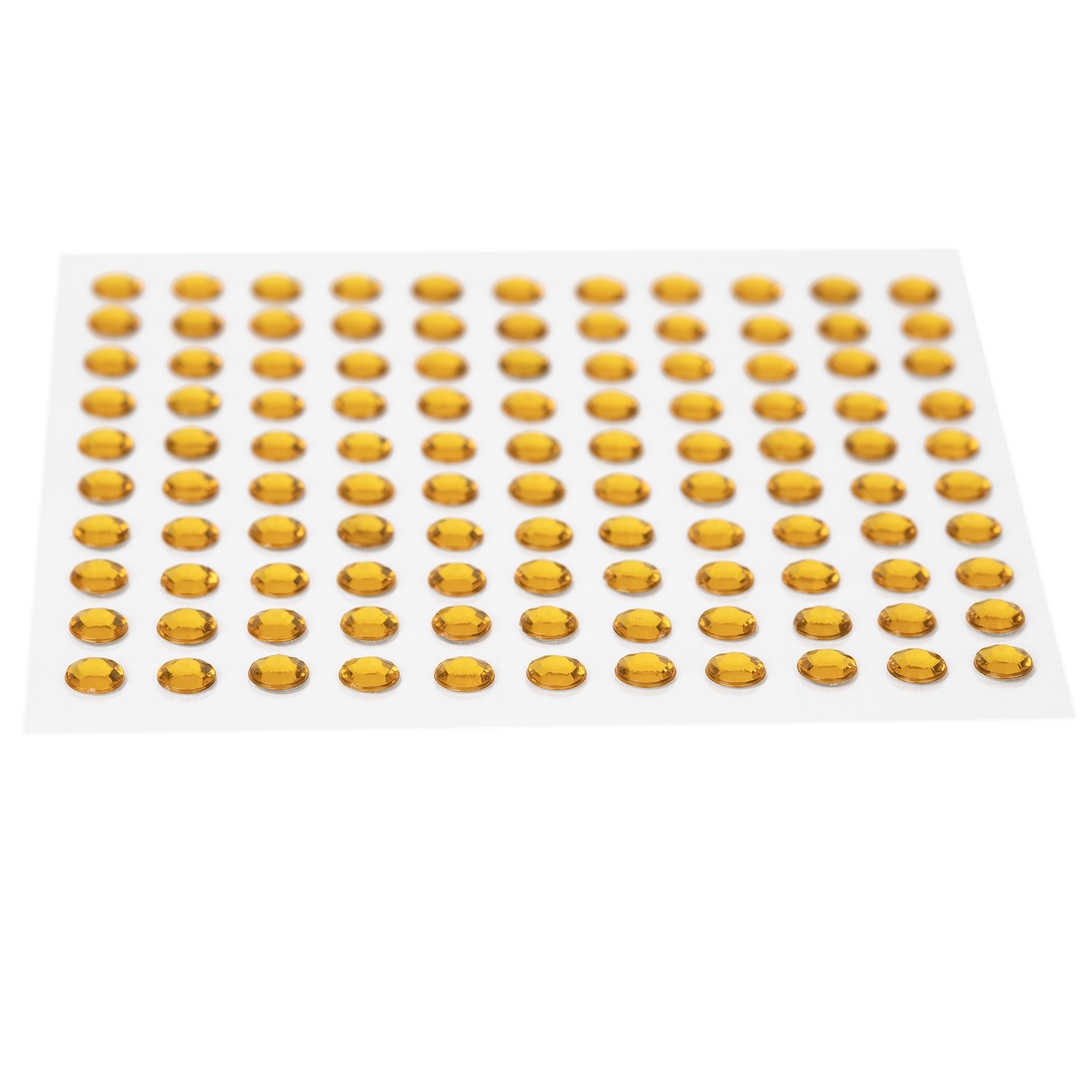 CousinDIY Acrylic Adhesive Gems 6mm-Gold