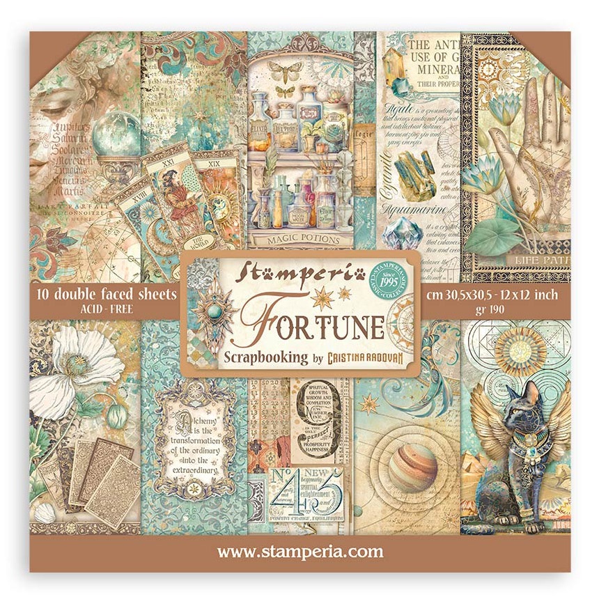 Stamperia Double-Sided Paper Pad 12