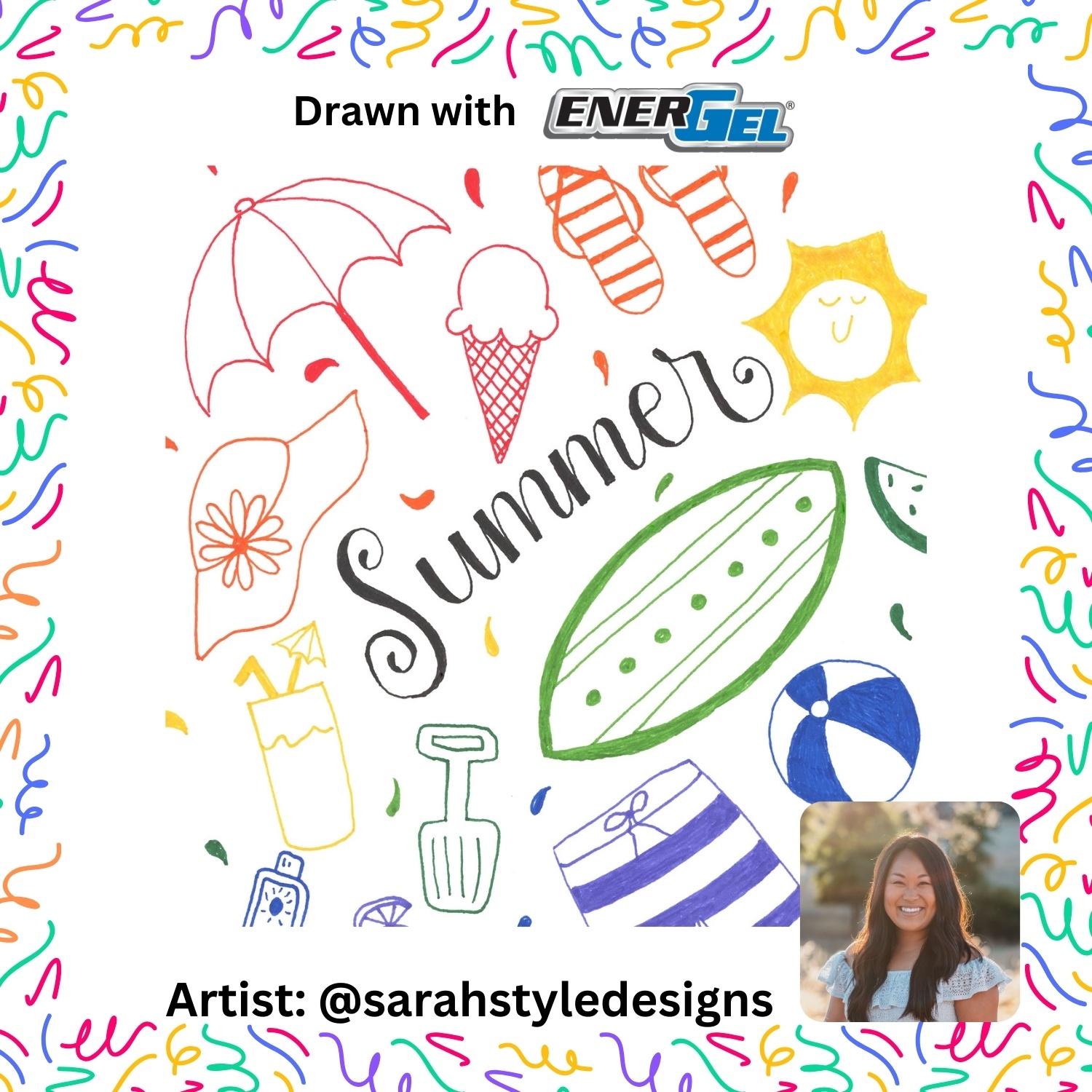 Pentel EnerGel RTX Retractable Liquid Gel Pens 0.7mm 8/Pkg-Happiness Expressions