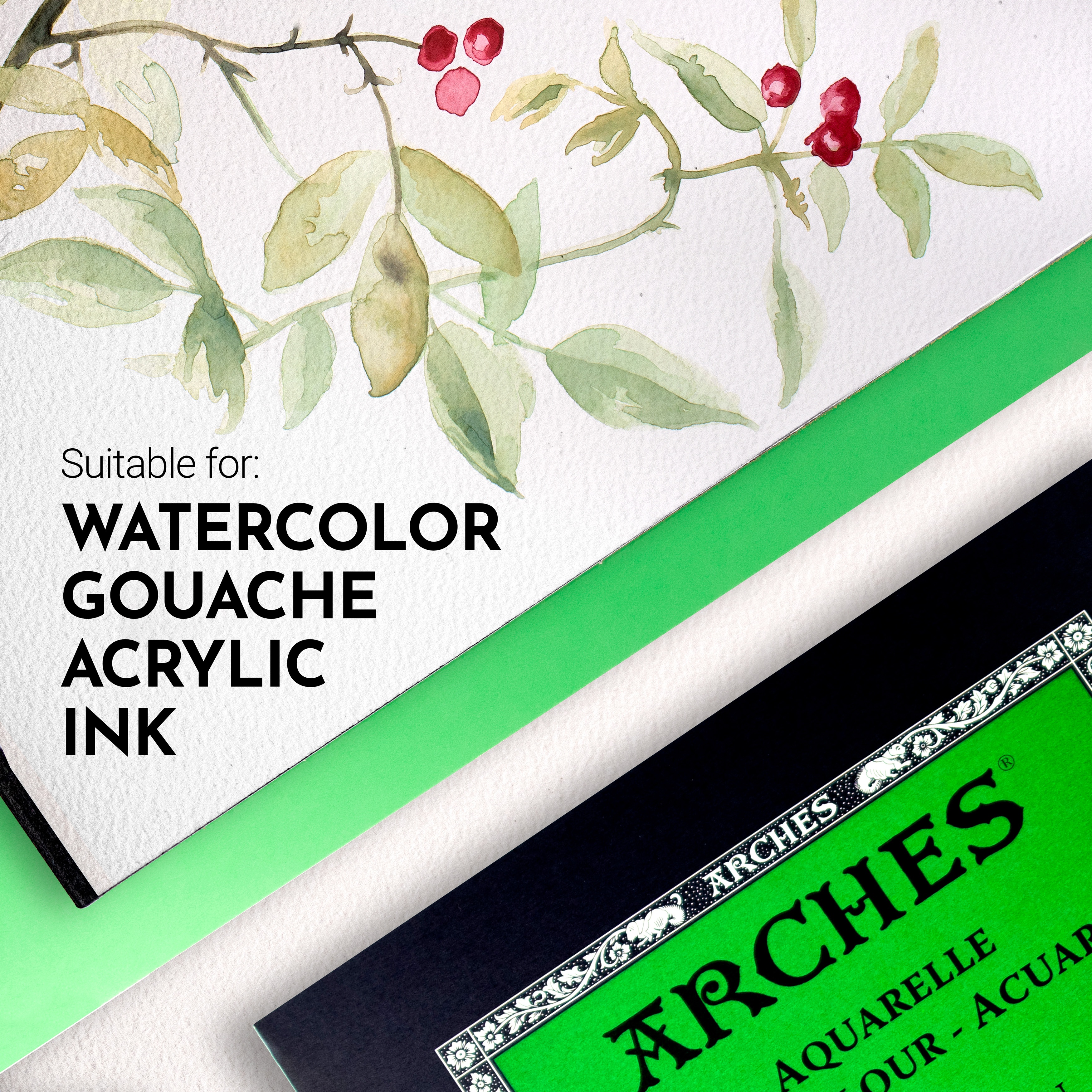 Arches Aquarelle Cold Pressed Watercolor Pad 9