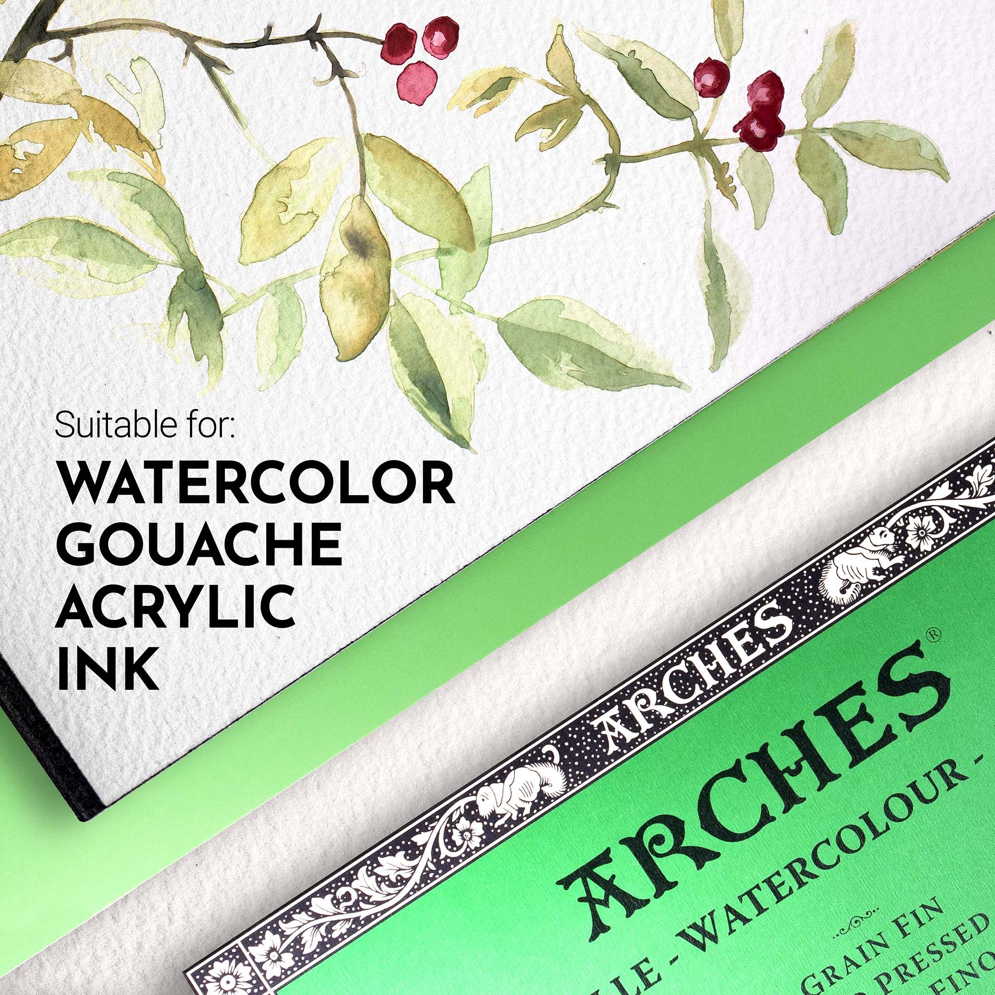 Arches Aquarelle Cold Pressed Watercolor Block 7